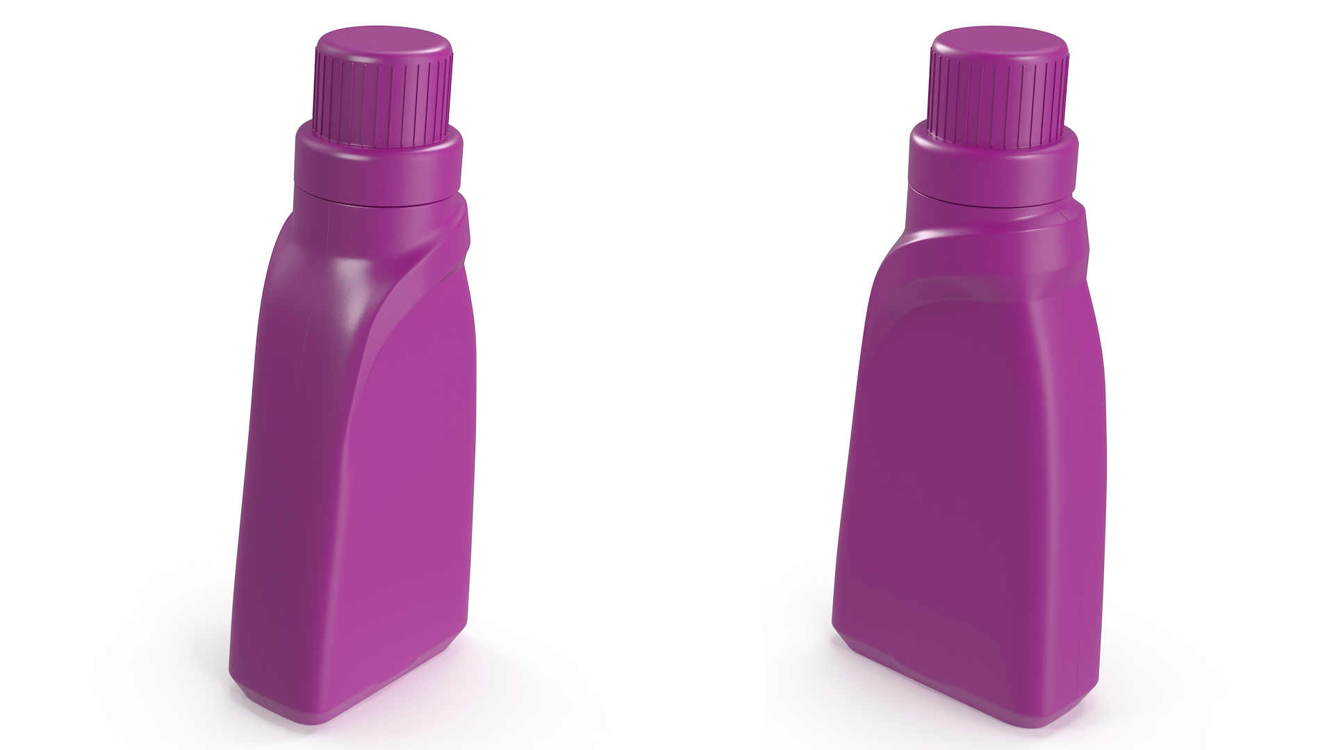 3D Household Chemicals Bottle Pink