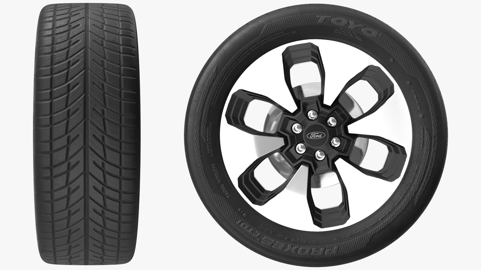 3D Ford F-150 Lightning Wheel