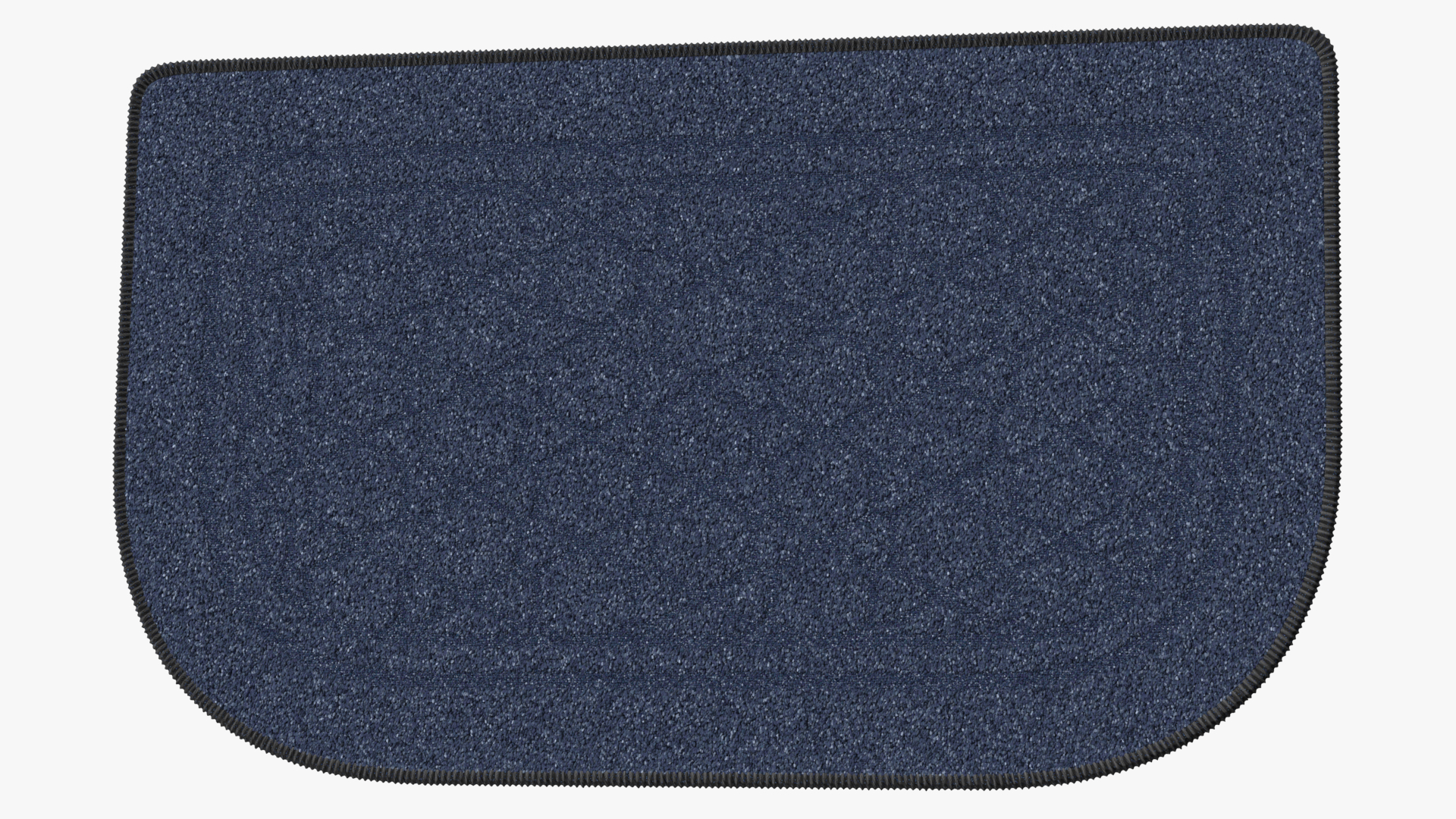 3D Blue Anti-Slip Floor Carpet Fur