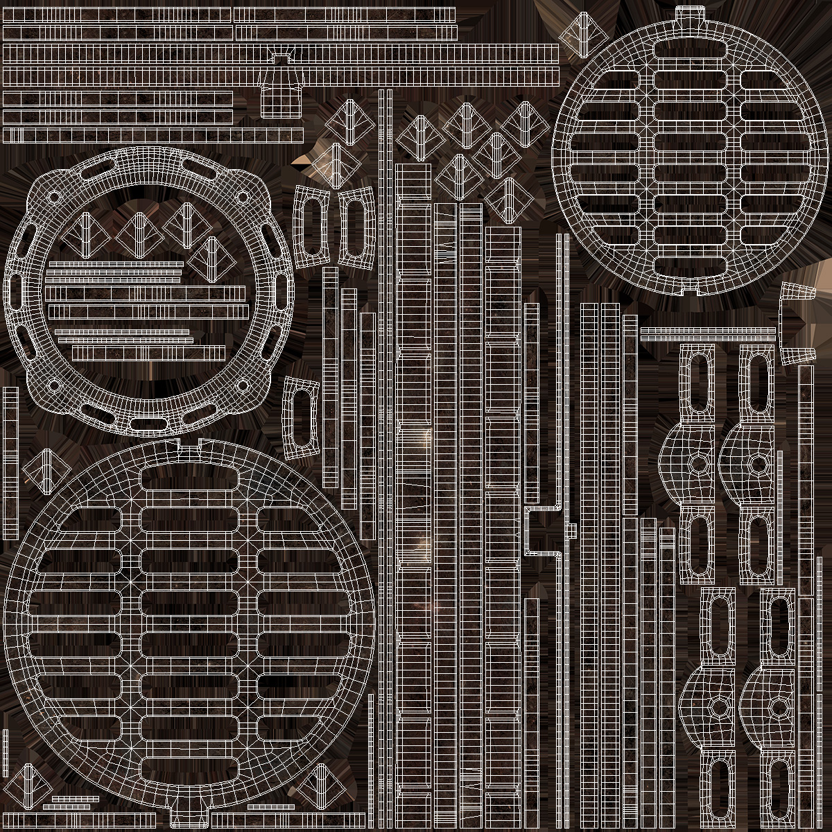 3D Rusty Storm Water Sewer model