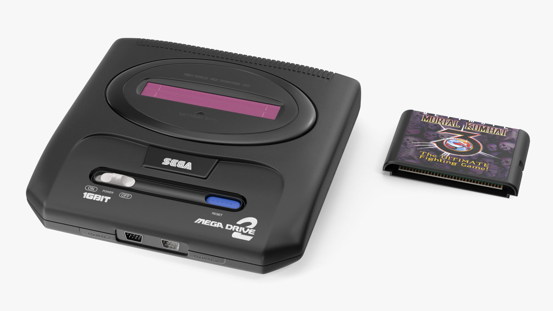Sega Mega Drive Two 3D model