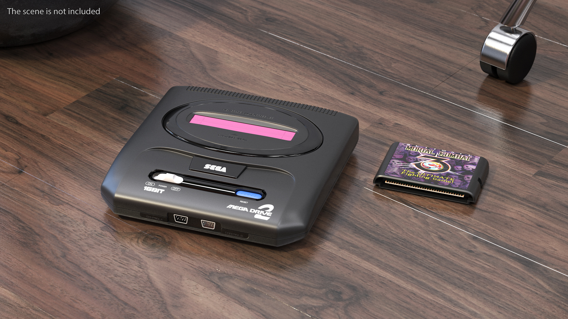 Sega Mega Drive Two 3D model