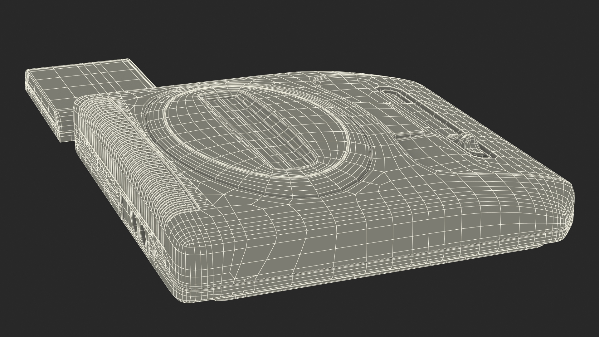 Sega Mega Drive Two 3D model