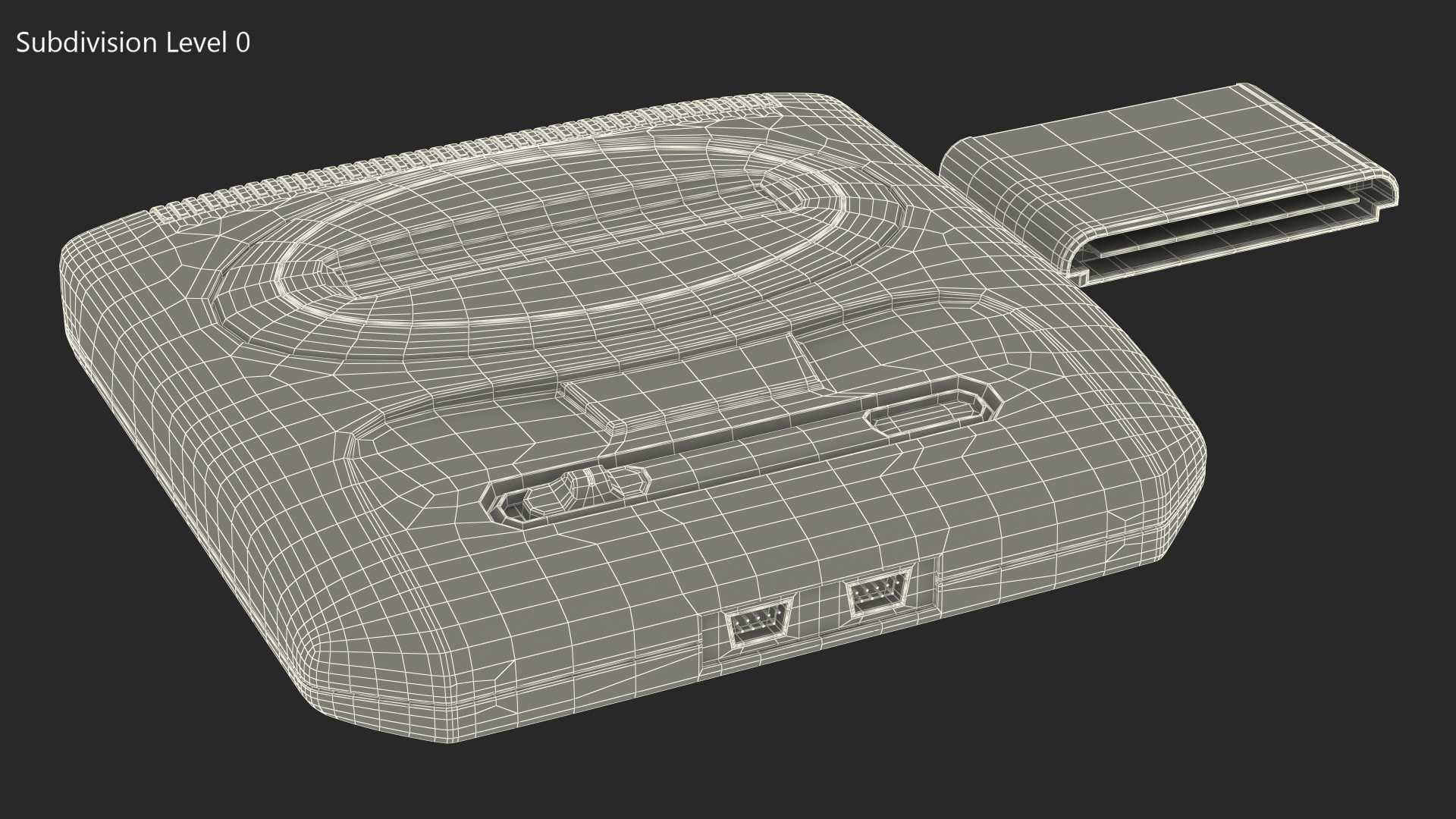 Sega Mega Drive Two 3D model
