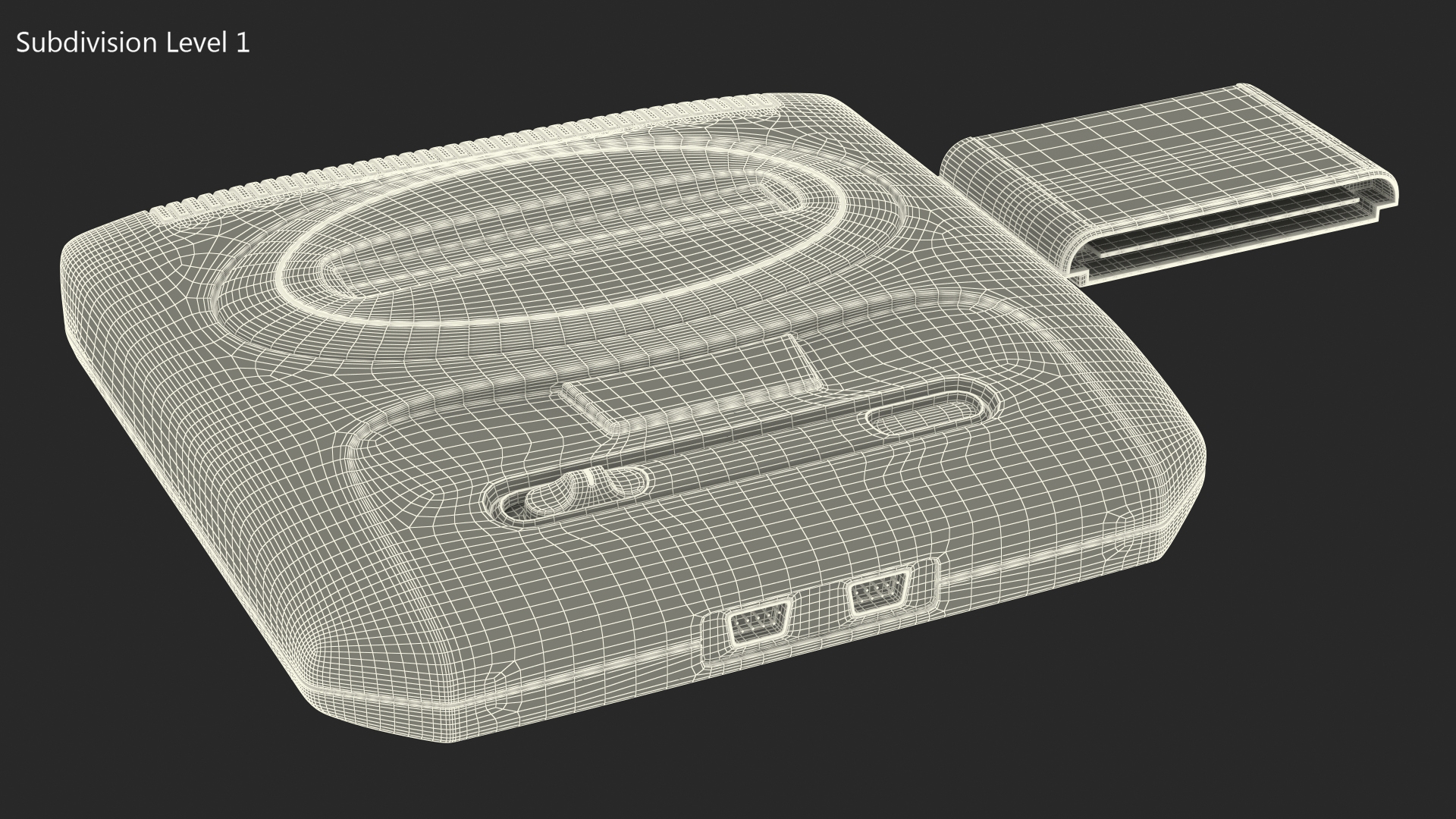 Sega Mega Drive Two 3D model