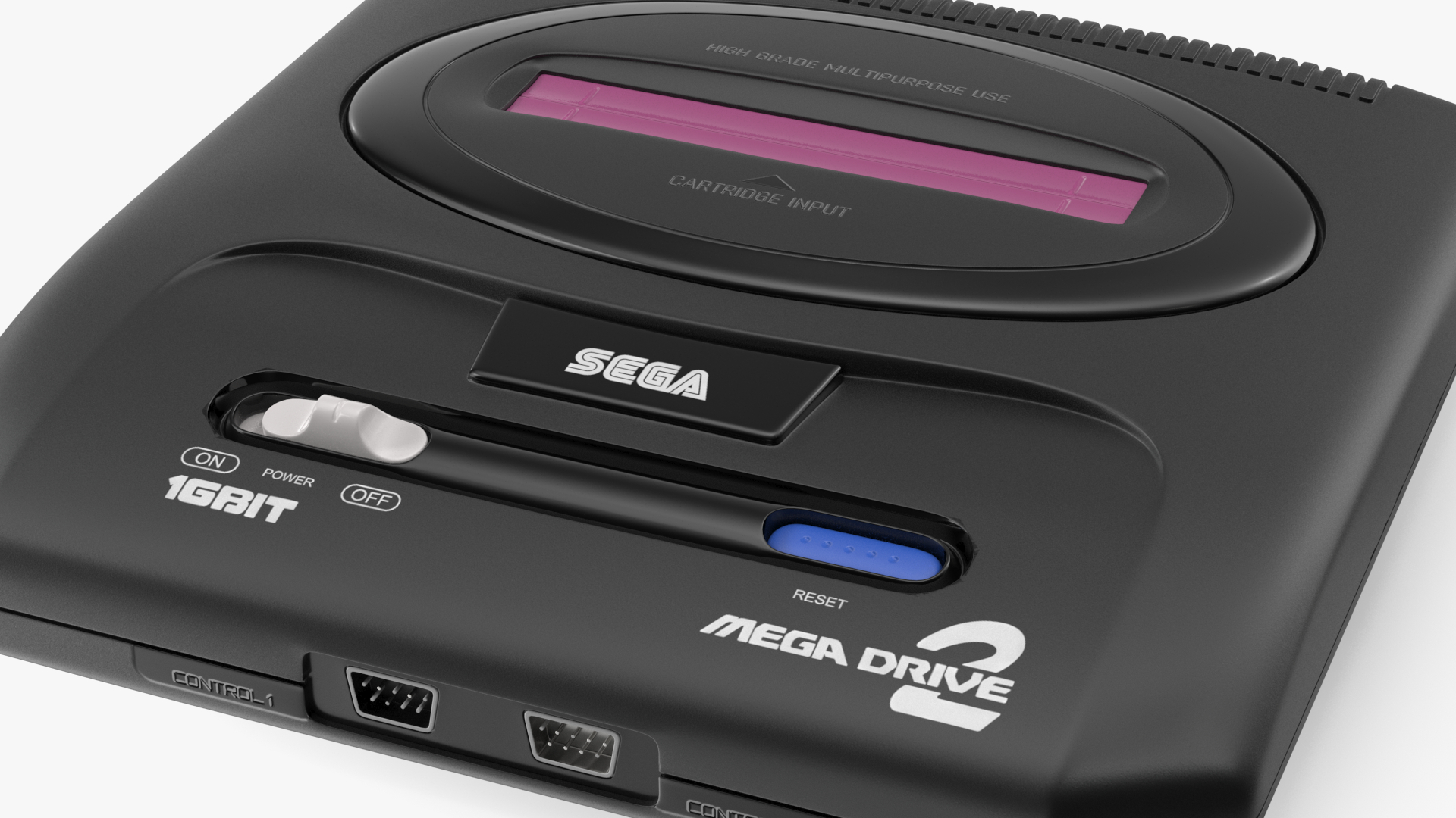 Sega Mega Drive Two 3D model