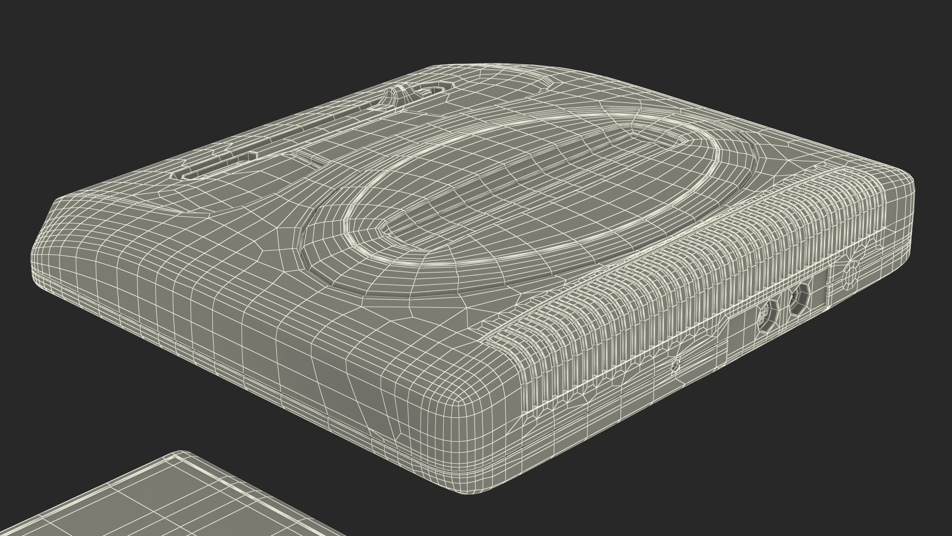 Sega Mega Drive Two 3D model