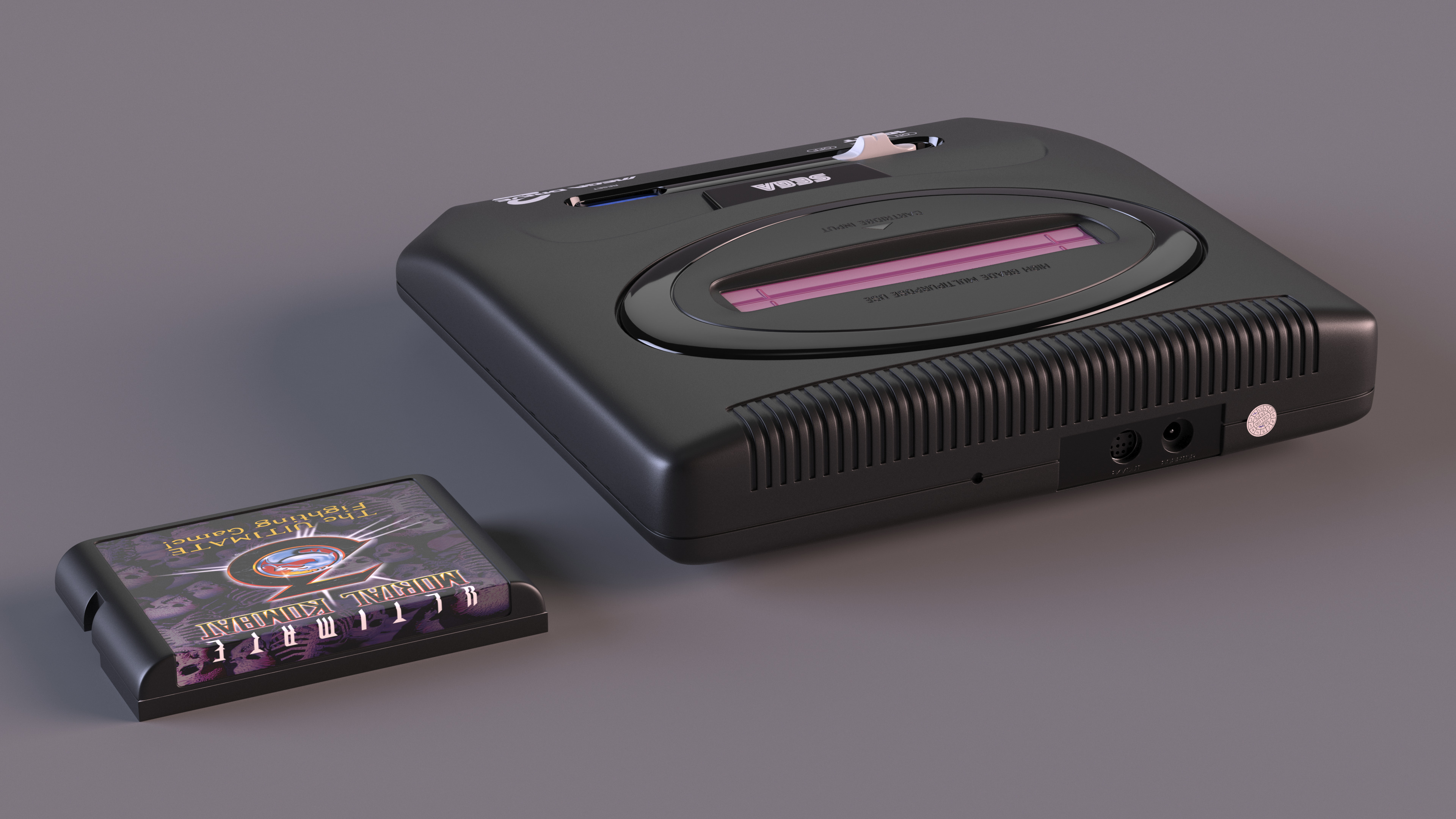 Sega Mega Drive Two 3D model