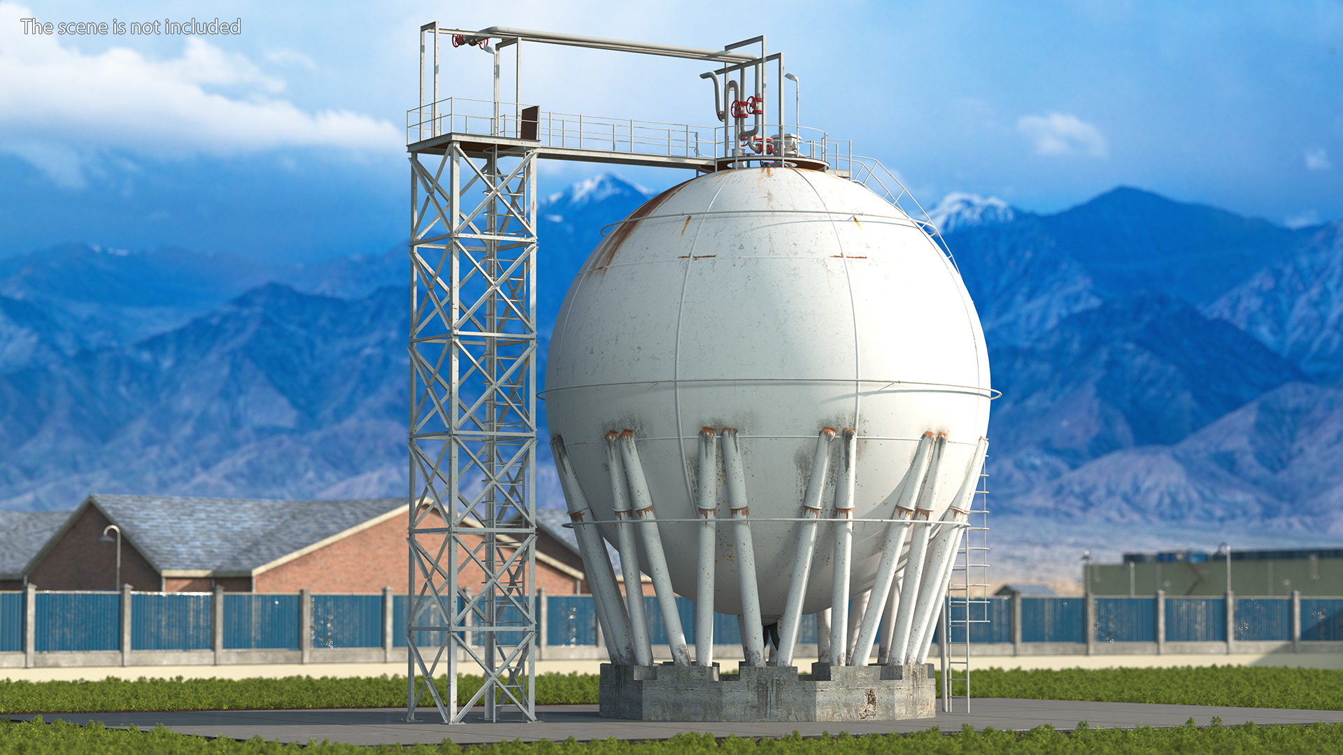 3D model Oil Tank