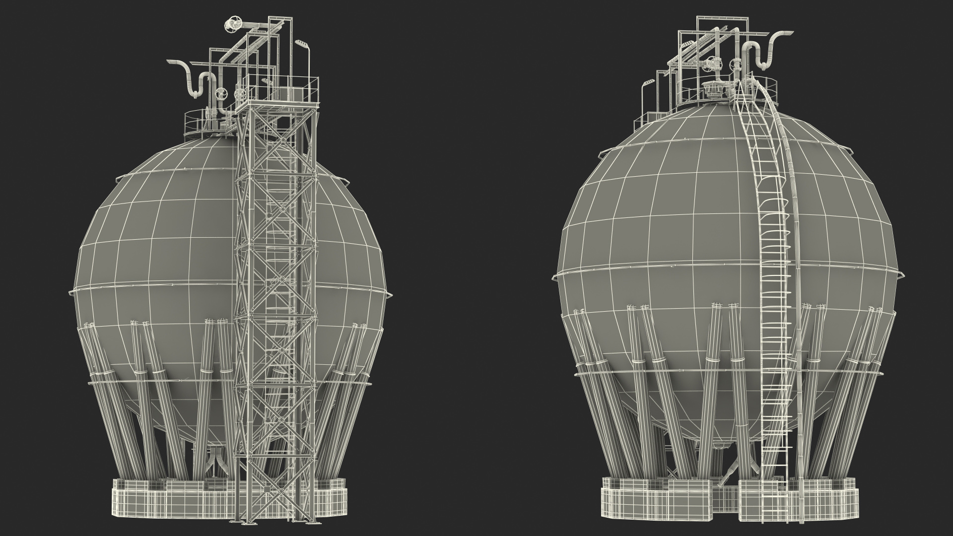 3D model Oil Tank