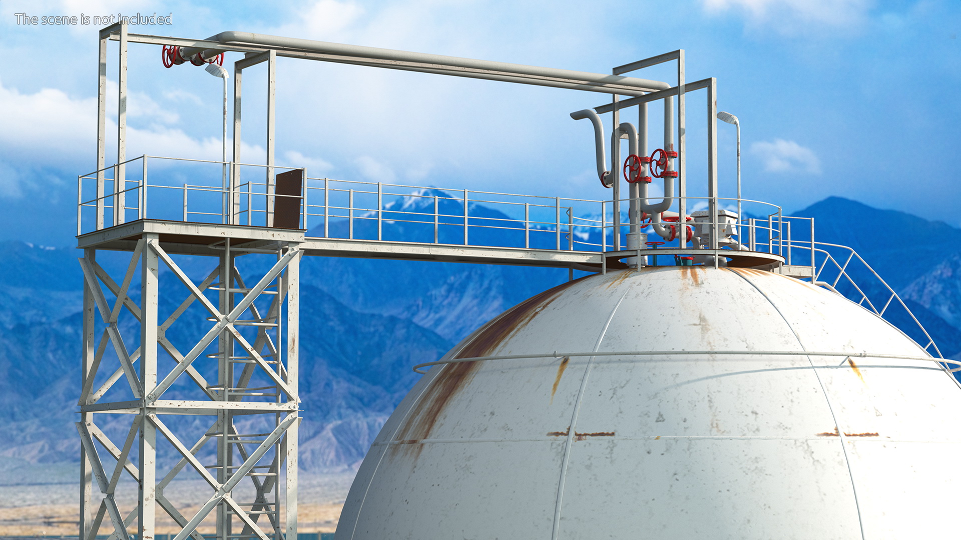 3D model Oil Tank