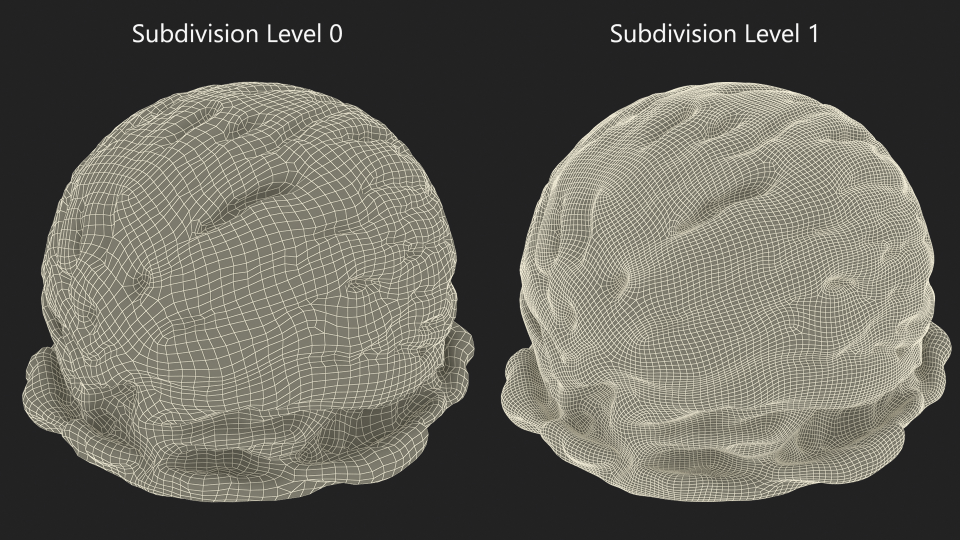 3D model Strawberry Ice Cream Ball