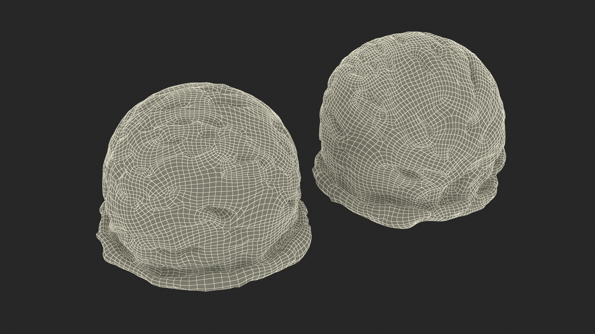 3D model Strawberry Ice Cream Ball