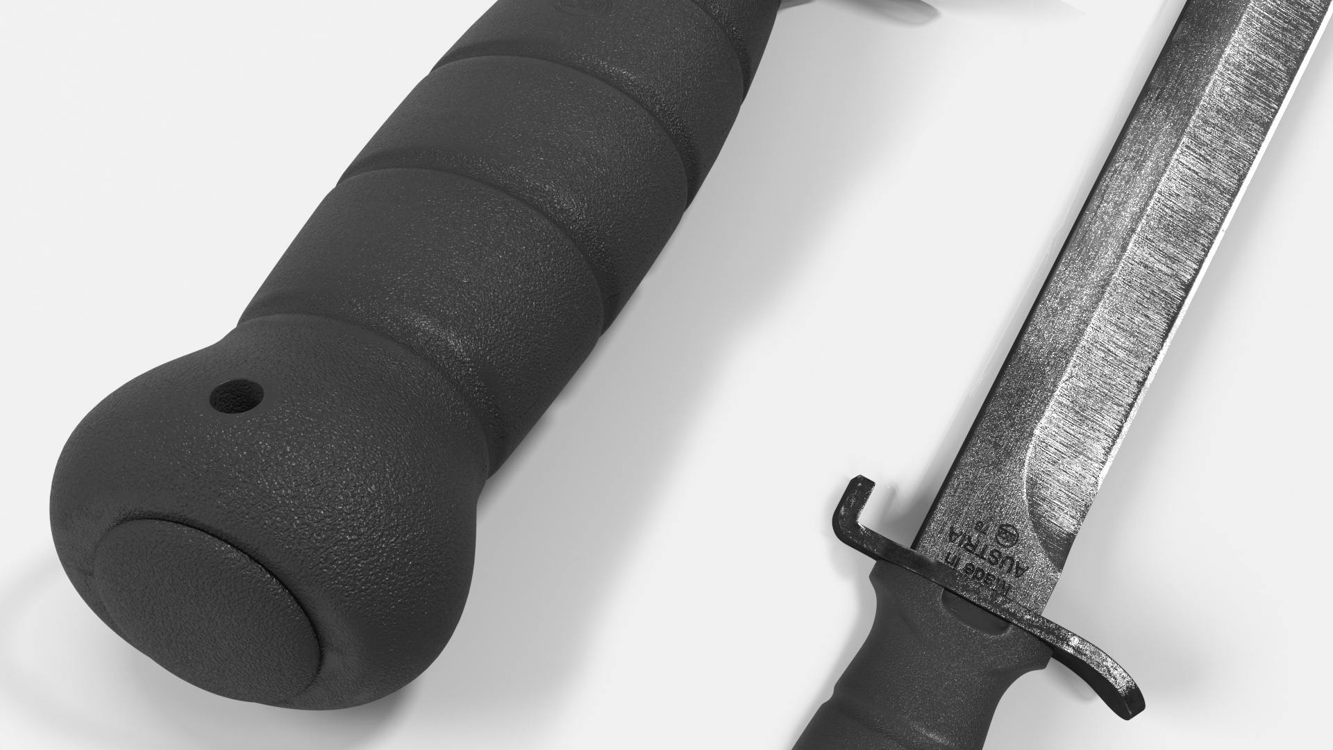 3D Tactical Combat Knife Glock FM 78 model