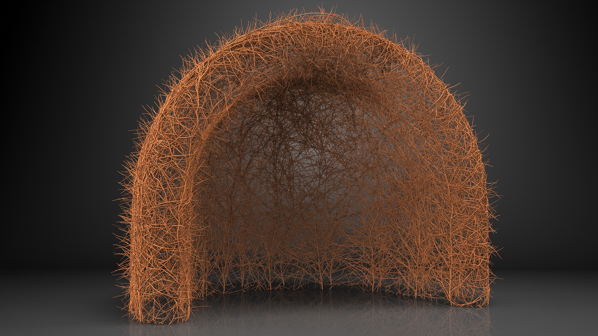 Branch Gazebo Shrub 3D model