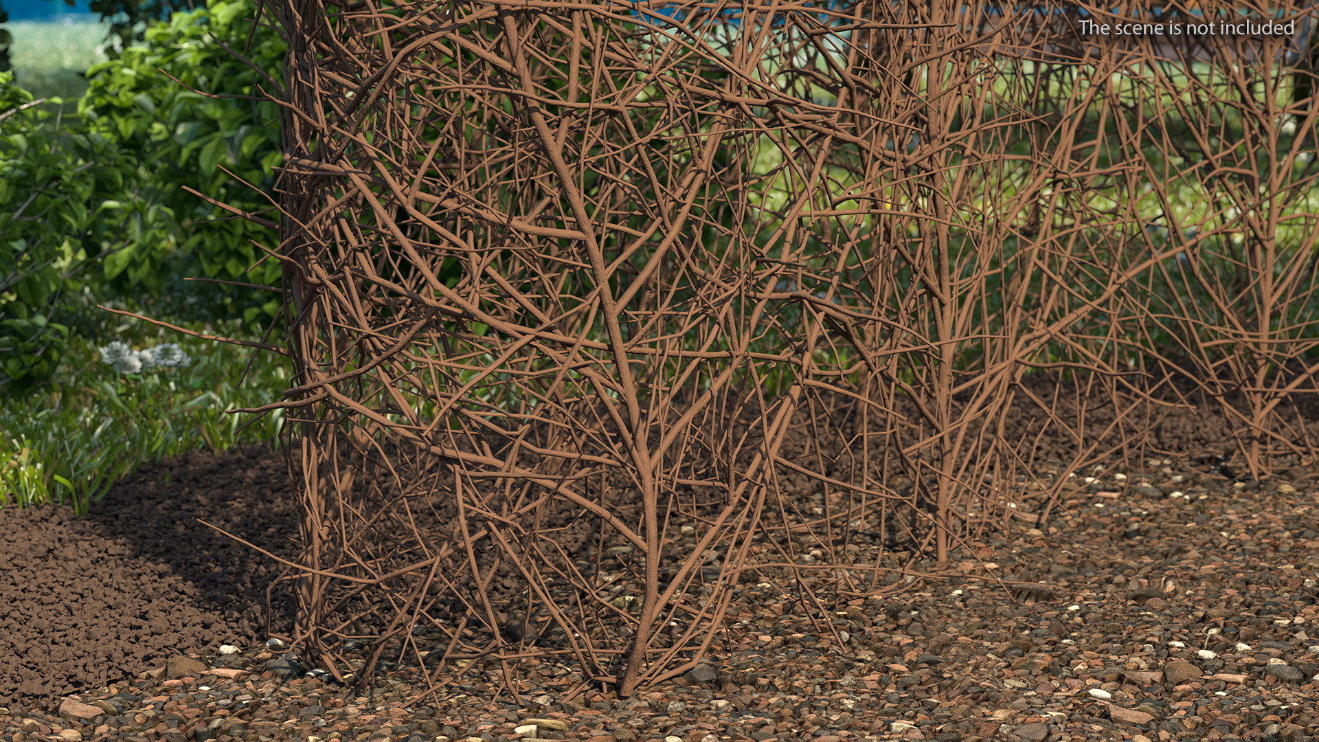 Branch Gazebo Shrub 3D model