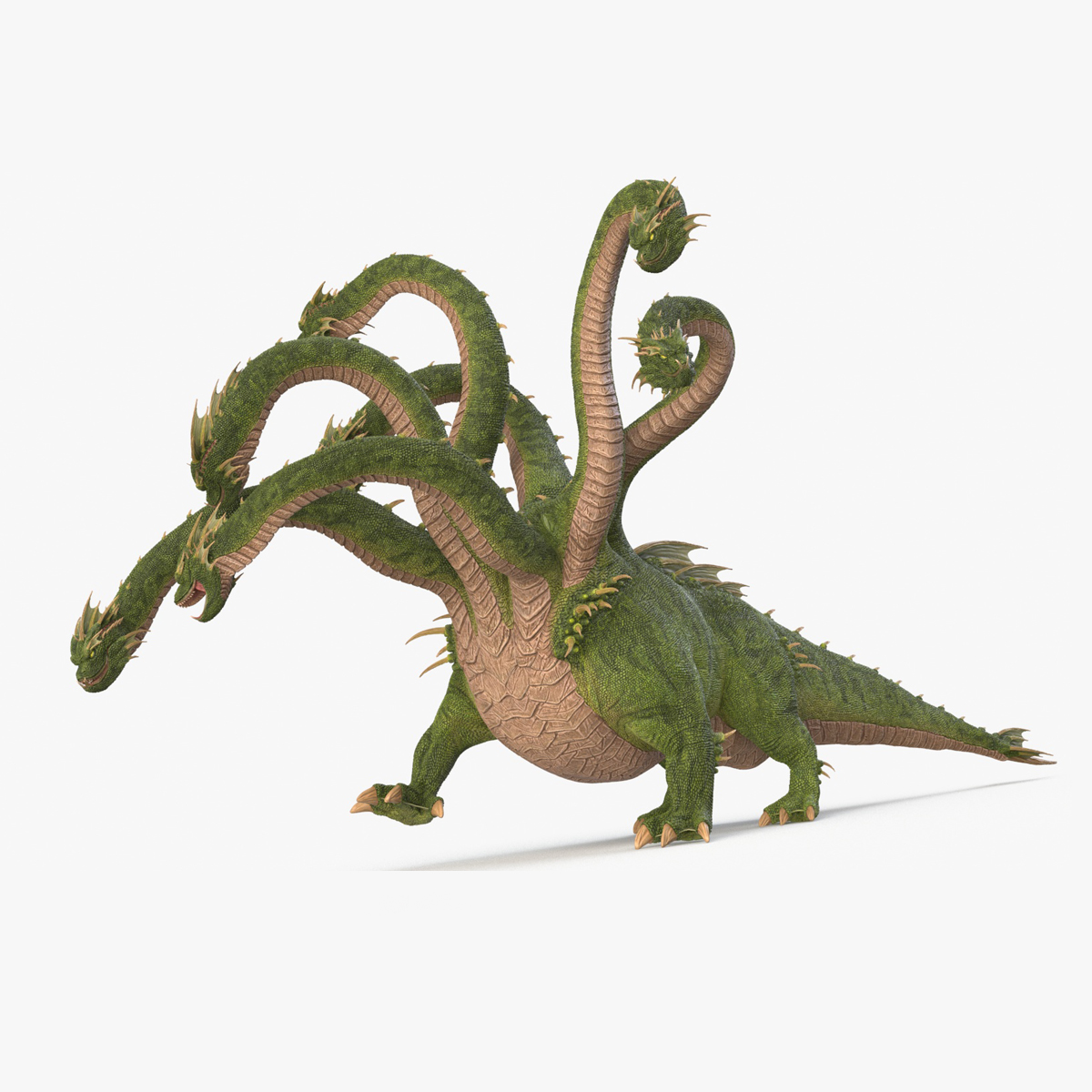 3D Hydra Rigged for Maya