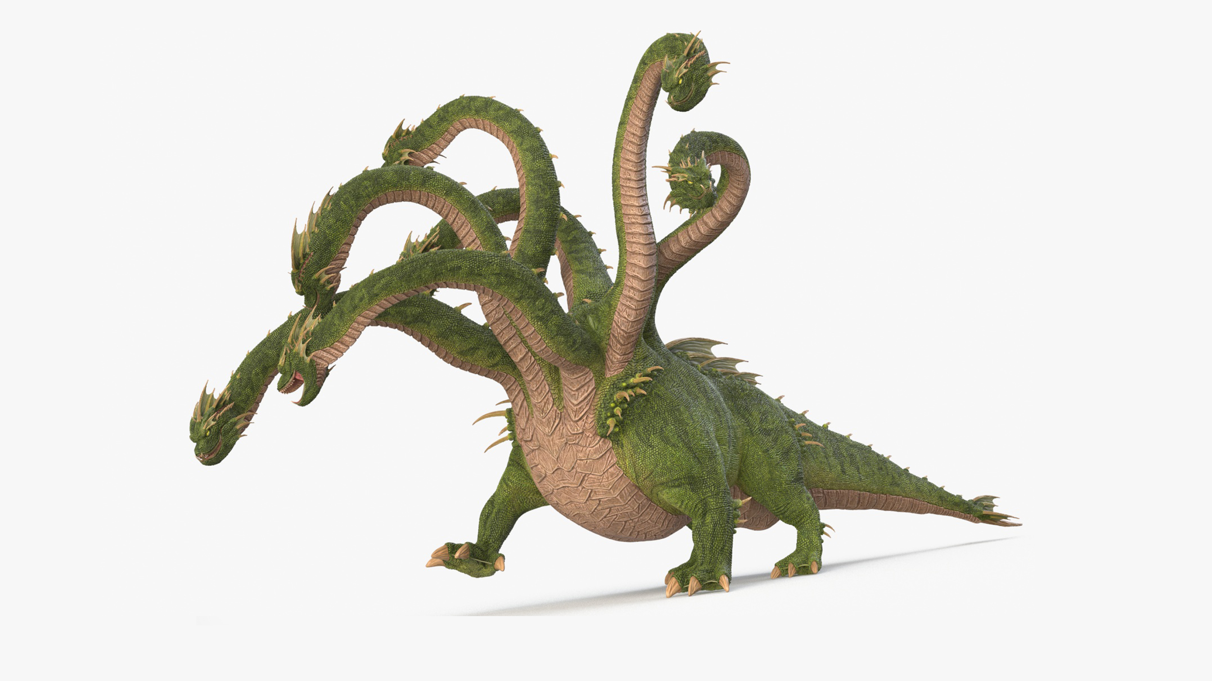3D Hydra Rigged for Maya