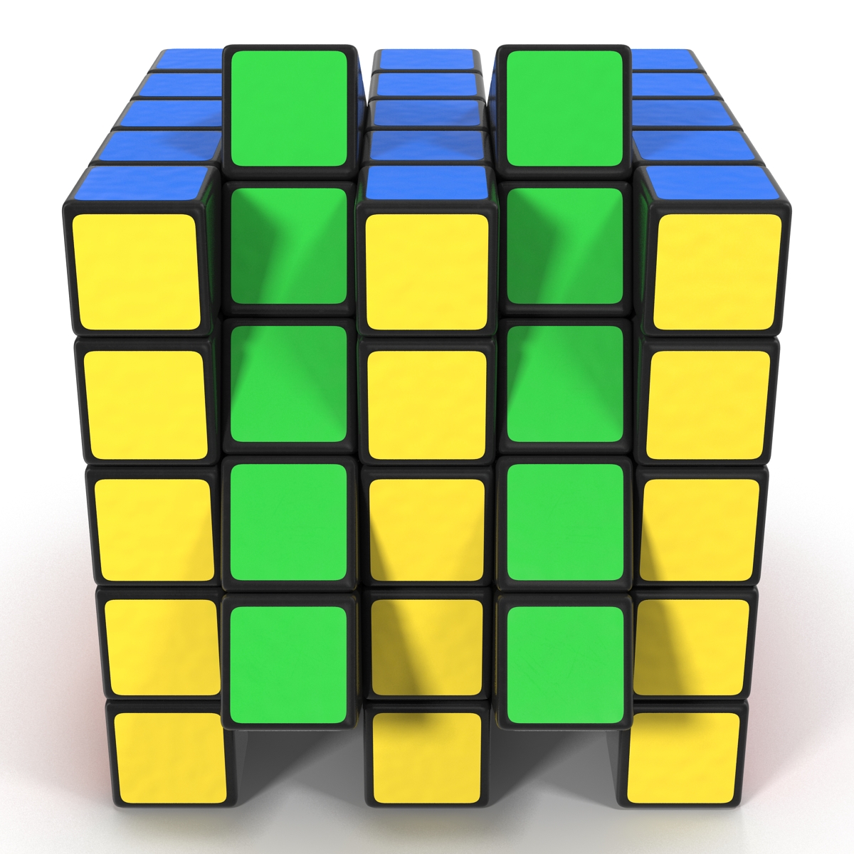 3D Rubiks Professional 5x5 Cube model