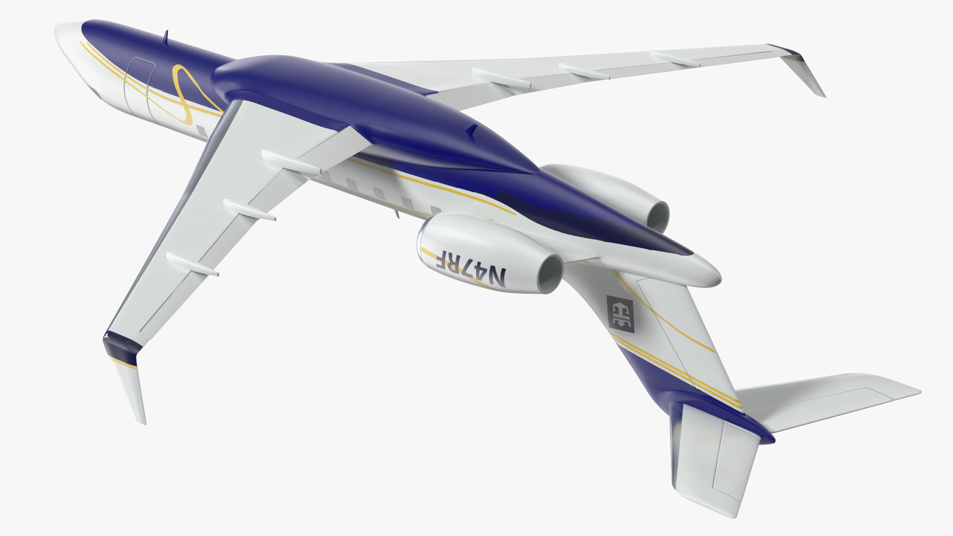 Bombardier Global 6000 Scale Model 3D model