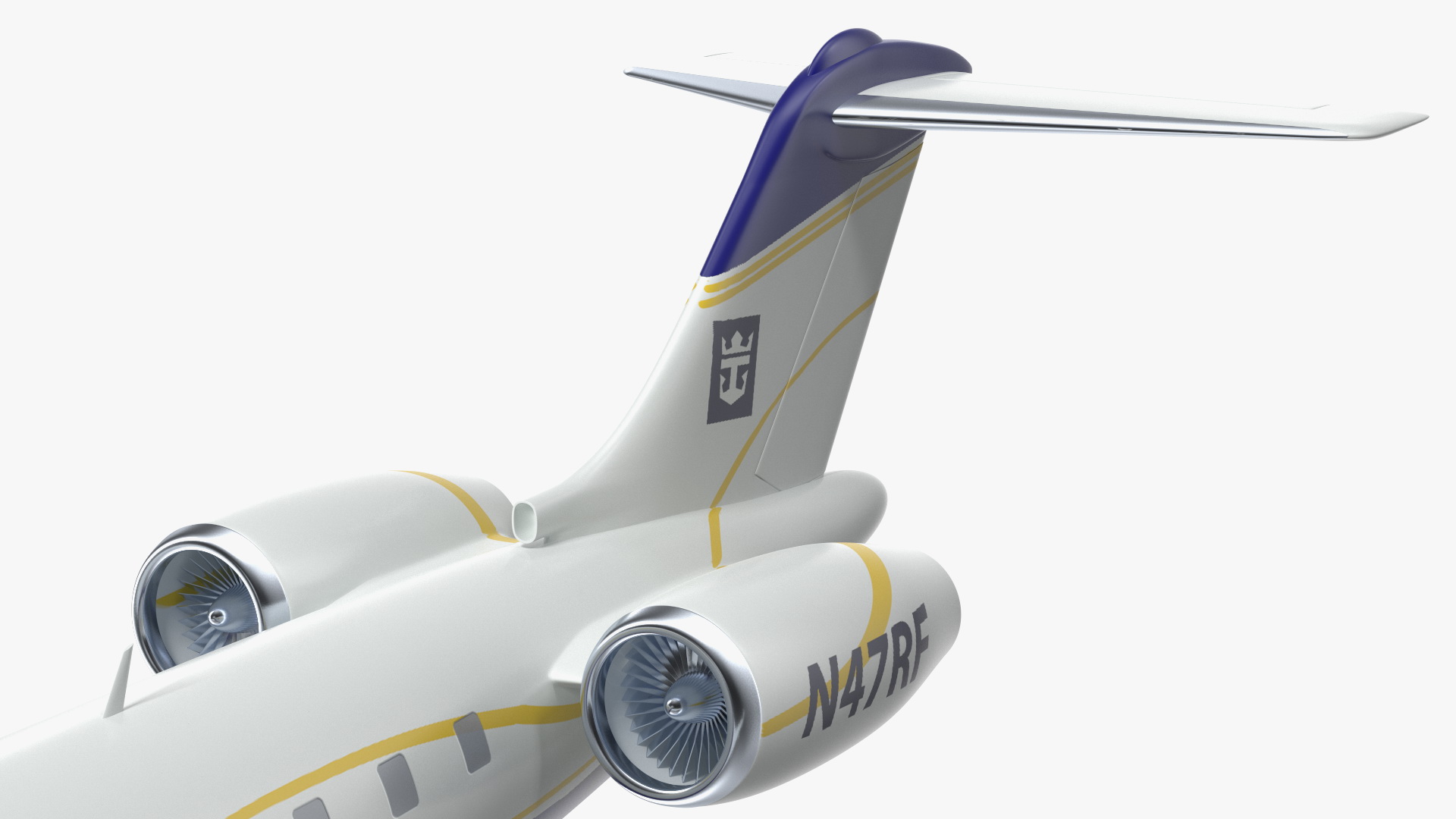 Bombardier Global 6000 Scale Model 3D model