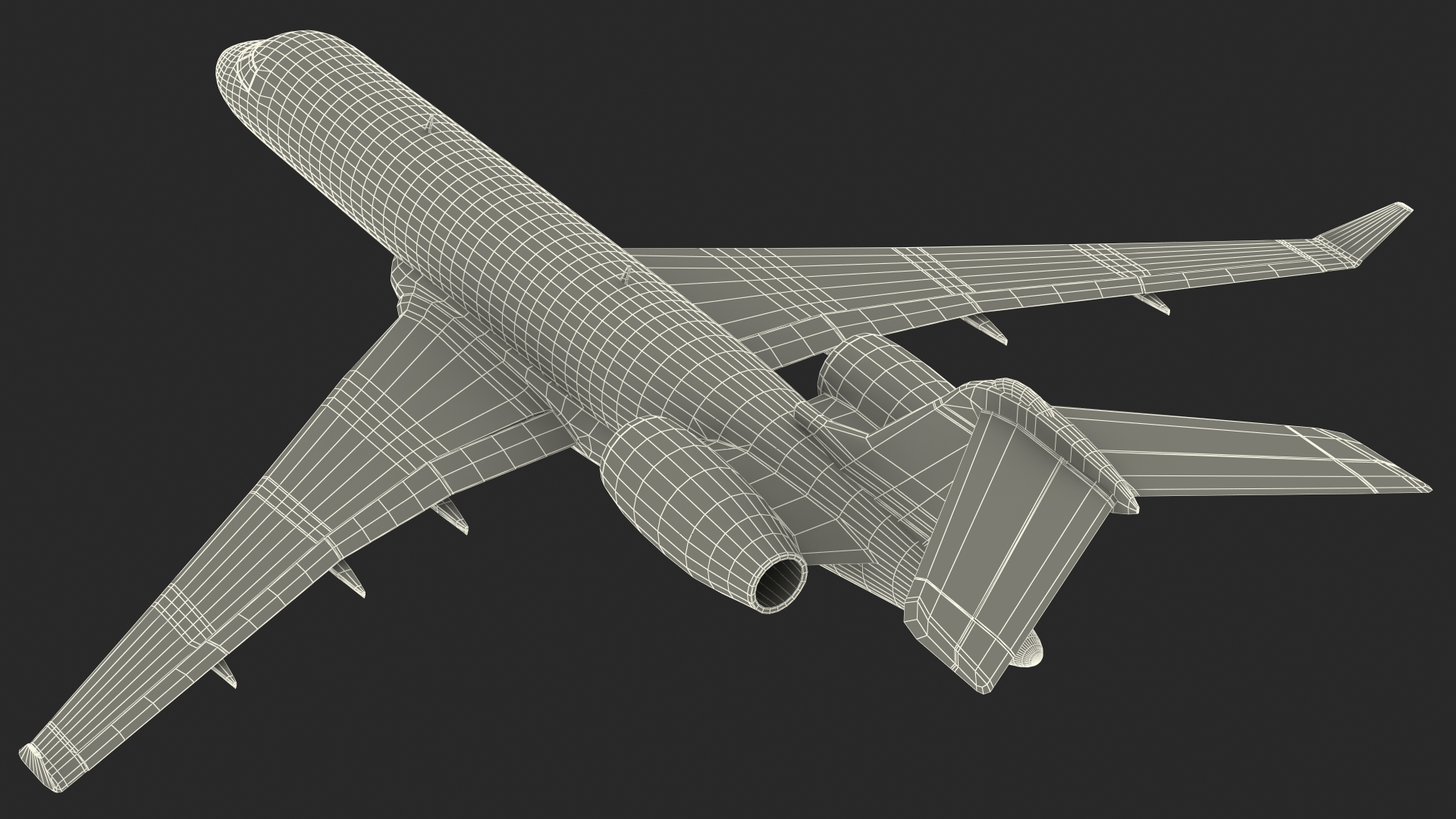 Bombardier Global 6000 Scale Model 3D model