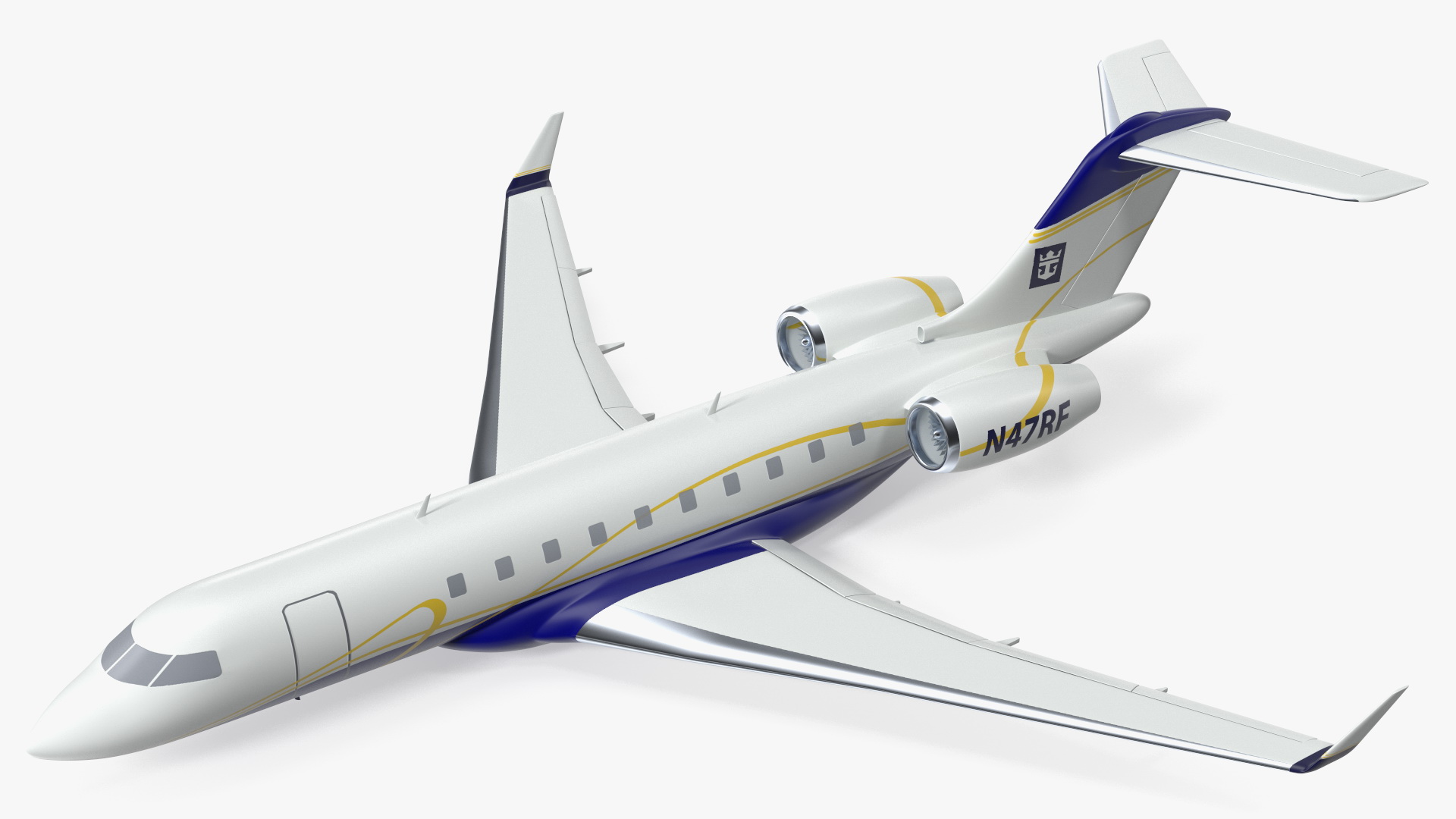 Bombardier Global 6000 Scale Model 3D model