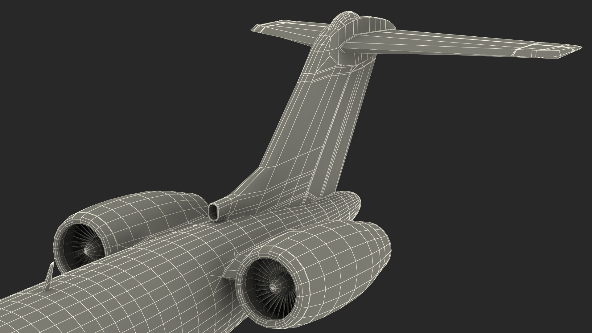 Bombardier Global 6000 Scale Model 3D model