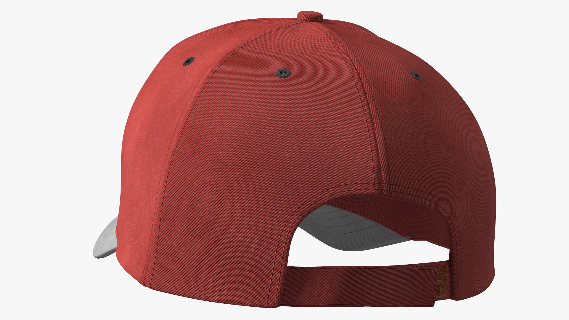 3D Cap Your Brand Red model