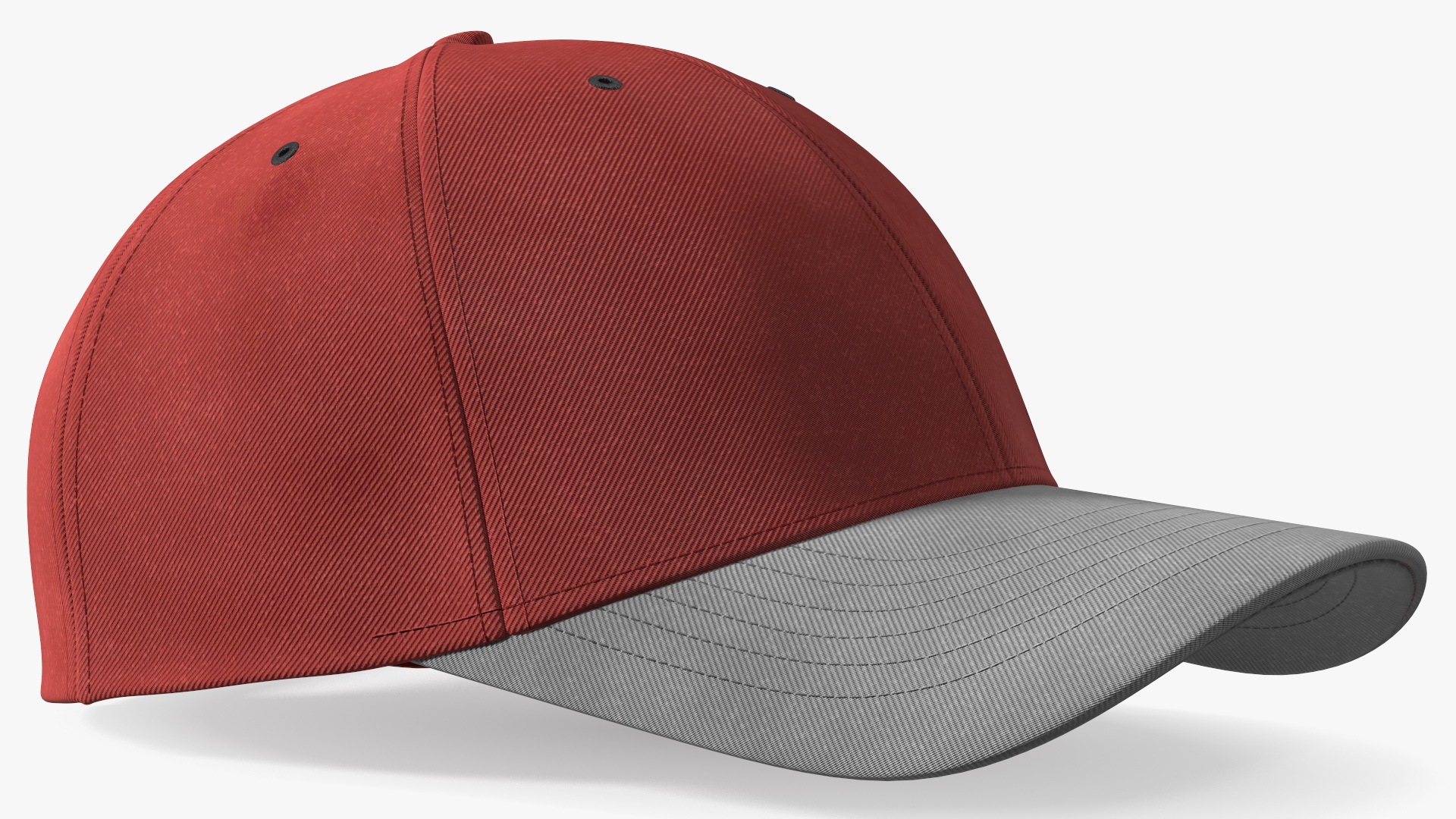 3D Cap Your Brand Red model