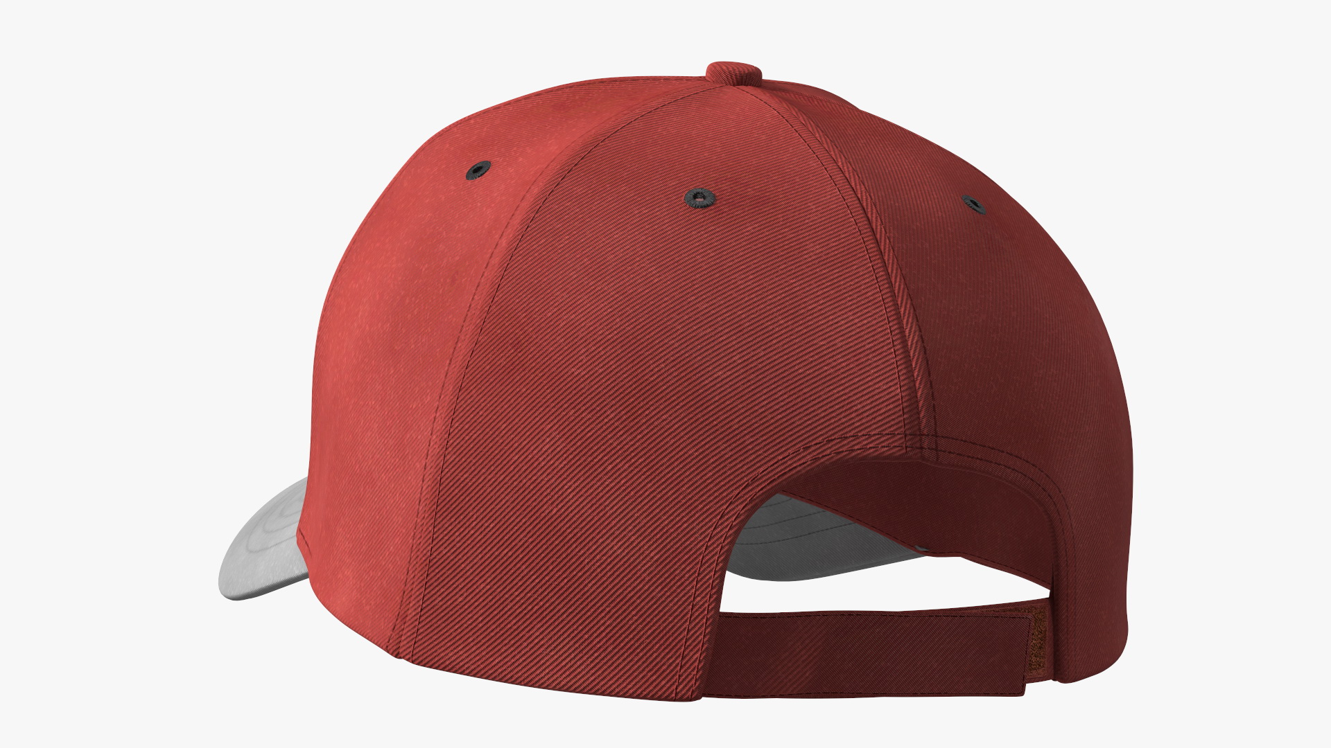3D Cap Your Brand Red model