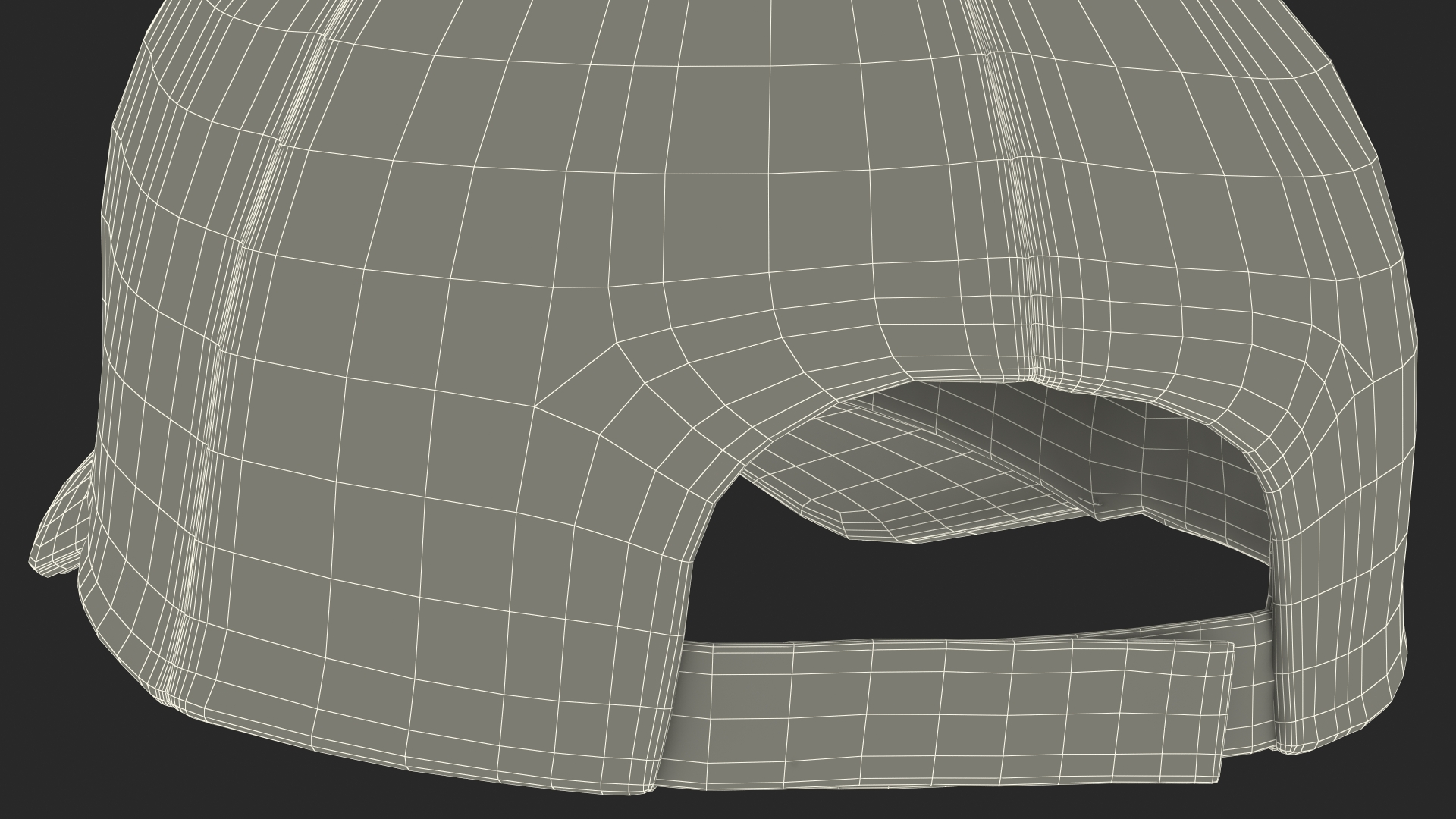 3D Cap Your Brand Red model