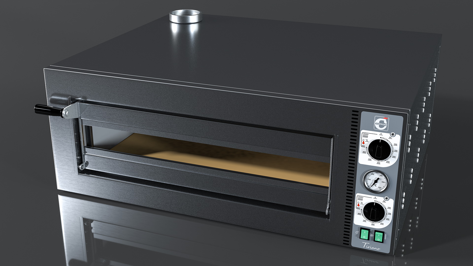 Cuppone Tiziano Single Deck Electric Pizza Oven 3D