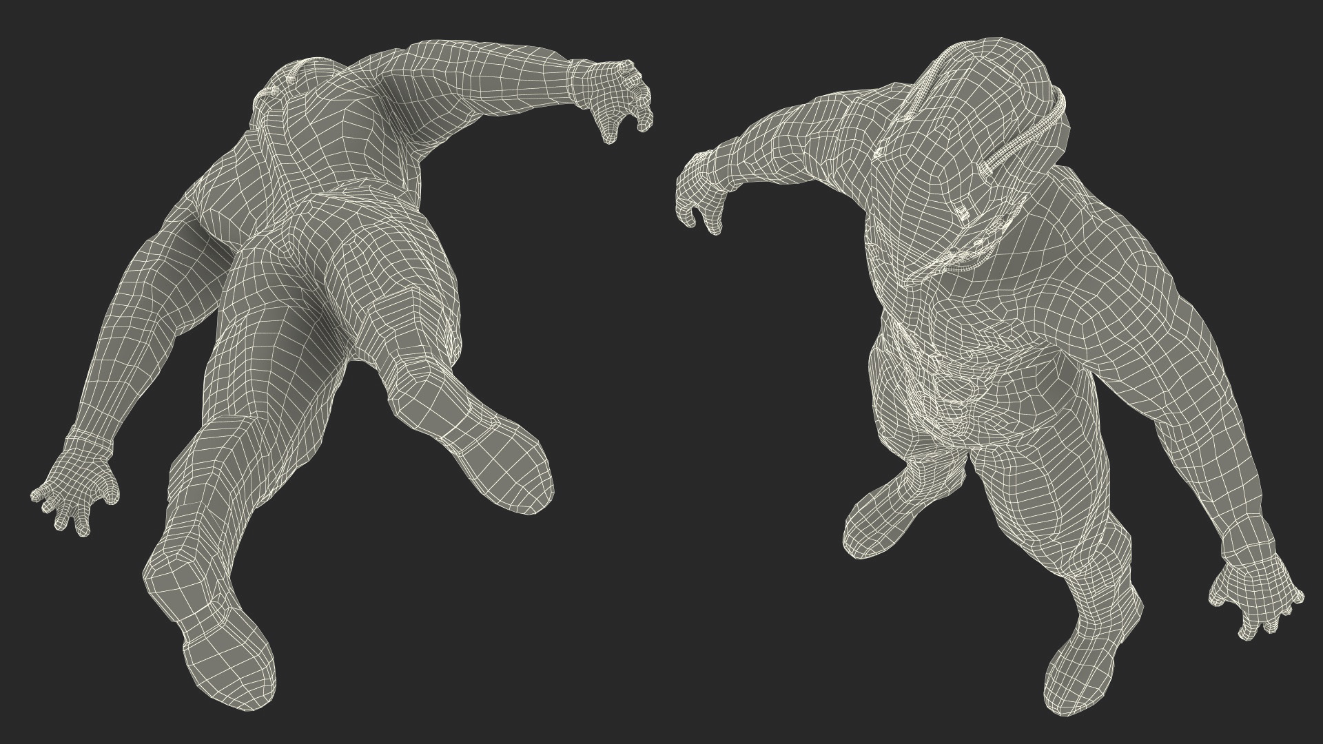 3D Futuristic Armored Character model