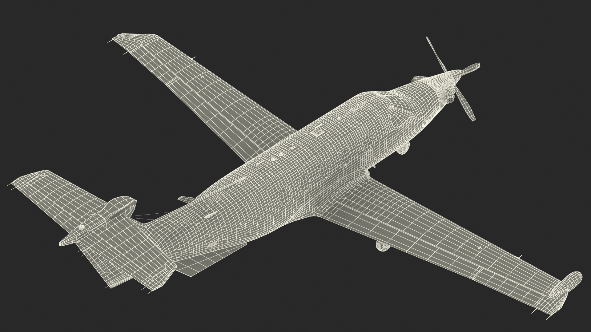 3D model Pilatus U 28A Us Air Force Aircraft