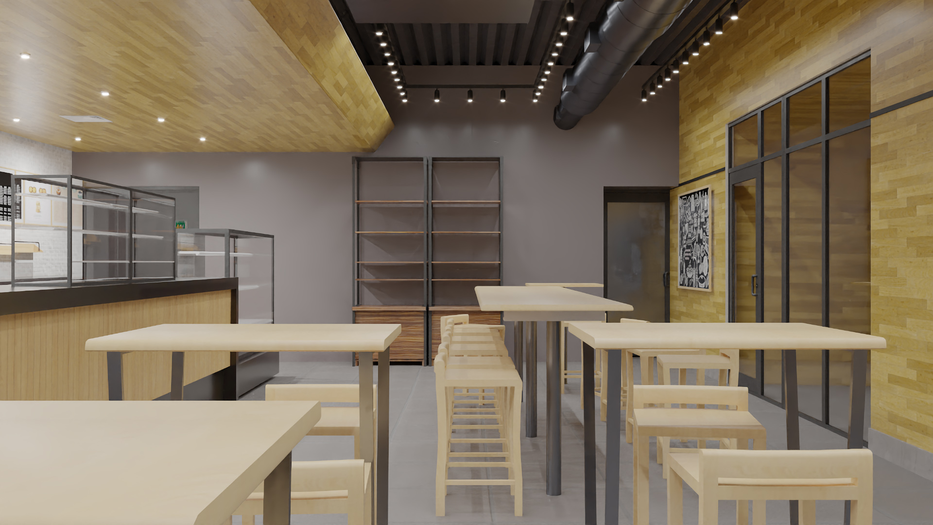 3D Starbucks Shop Building model