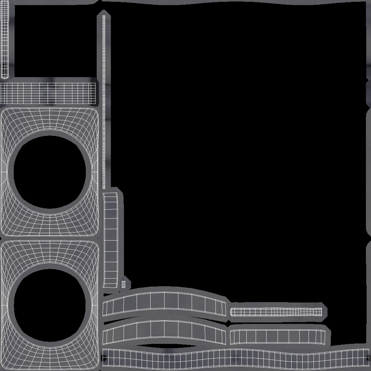 3D Used Square Belt