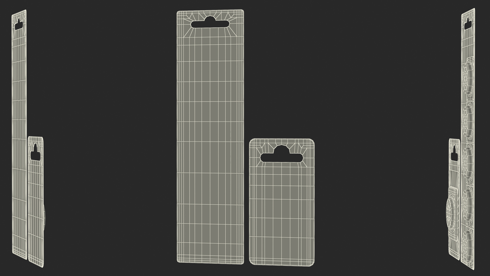 3D model Panasonic CR2032 Coin Battery Blister Package