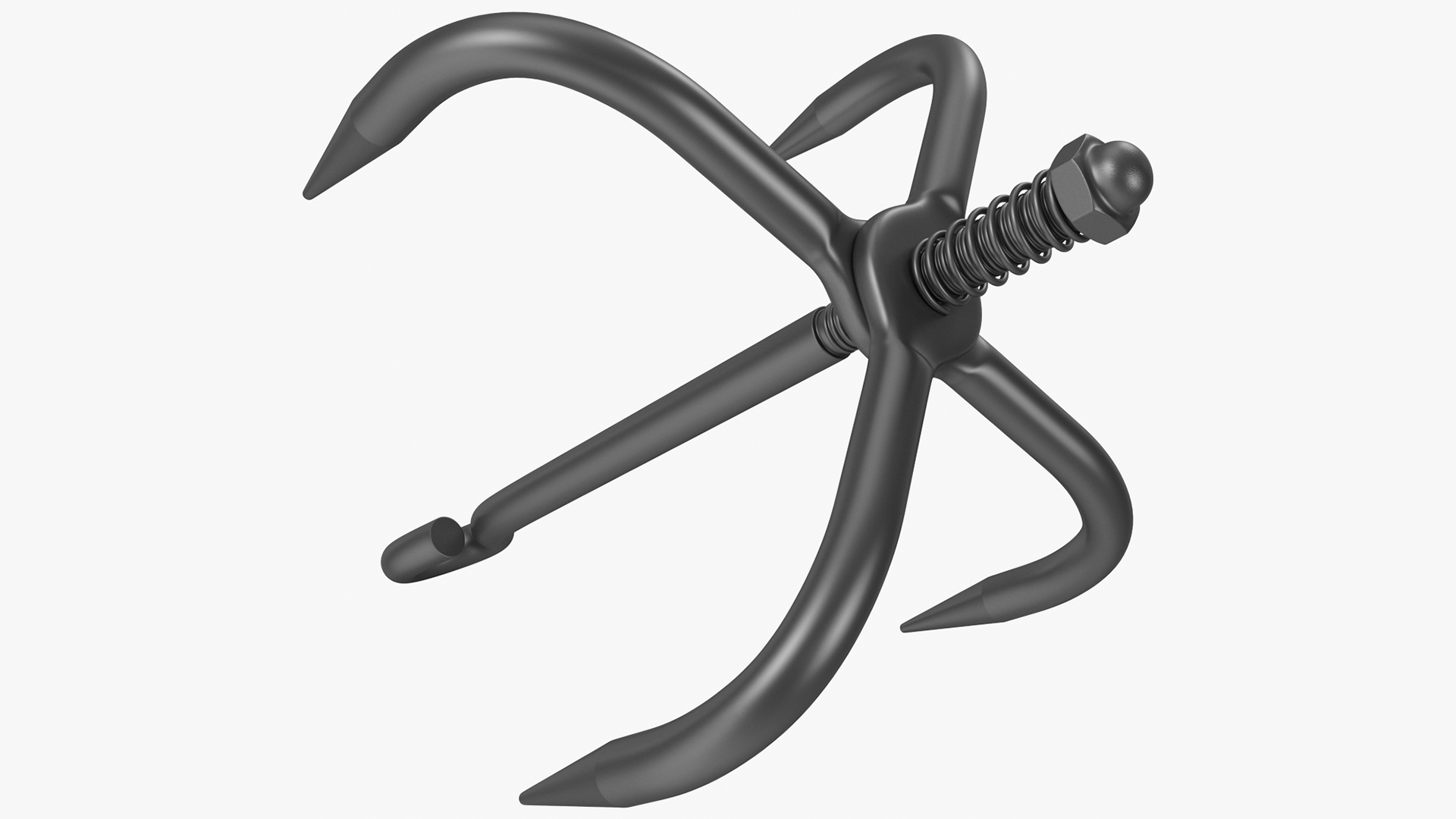 Folding Grappling Hook 3D