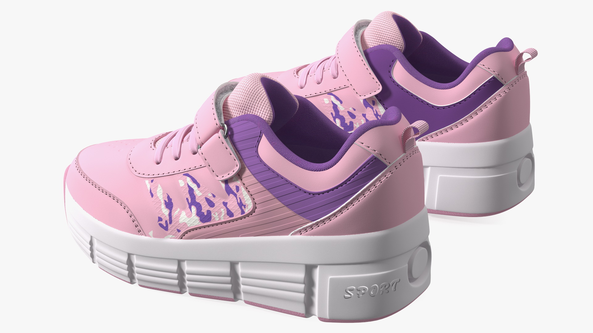 3D model Shoes Pink