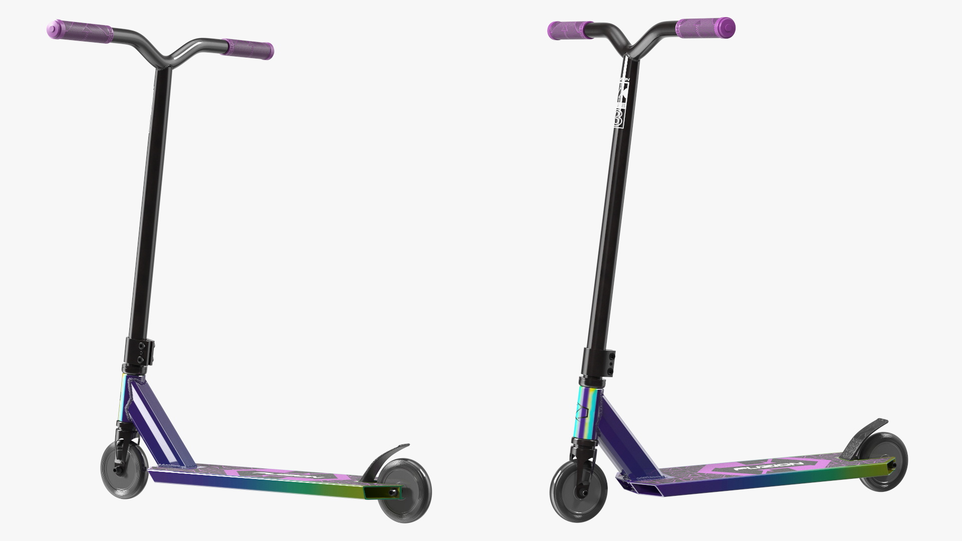 Stunt Scooter Fuzion X-3 Pro for Kids 3D