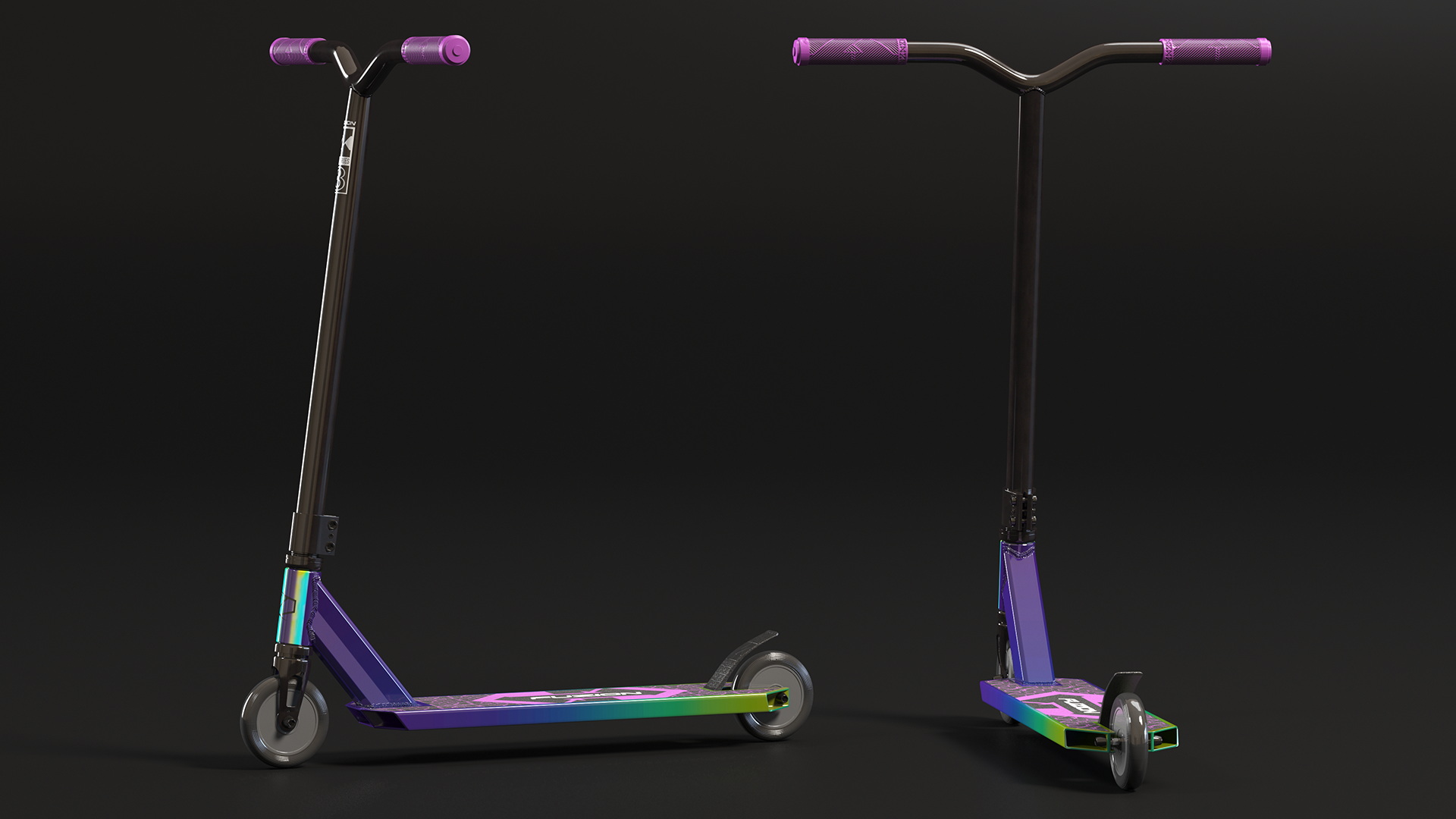 Stunt Scooter Fuzion X-3 Pro for Kids 3D