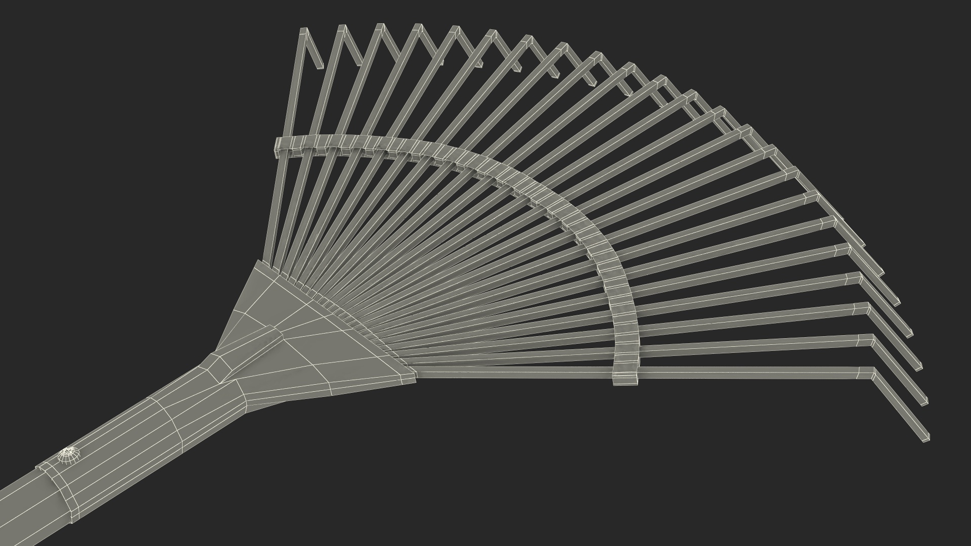 3D Chinese Elderly Man Home Style Rigged for Cinema 4D