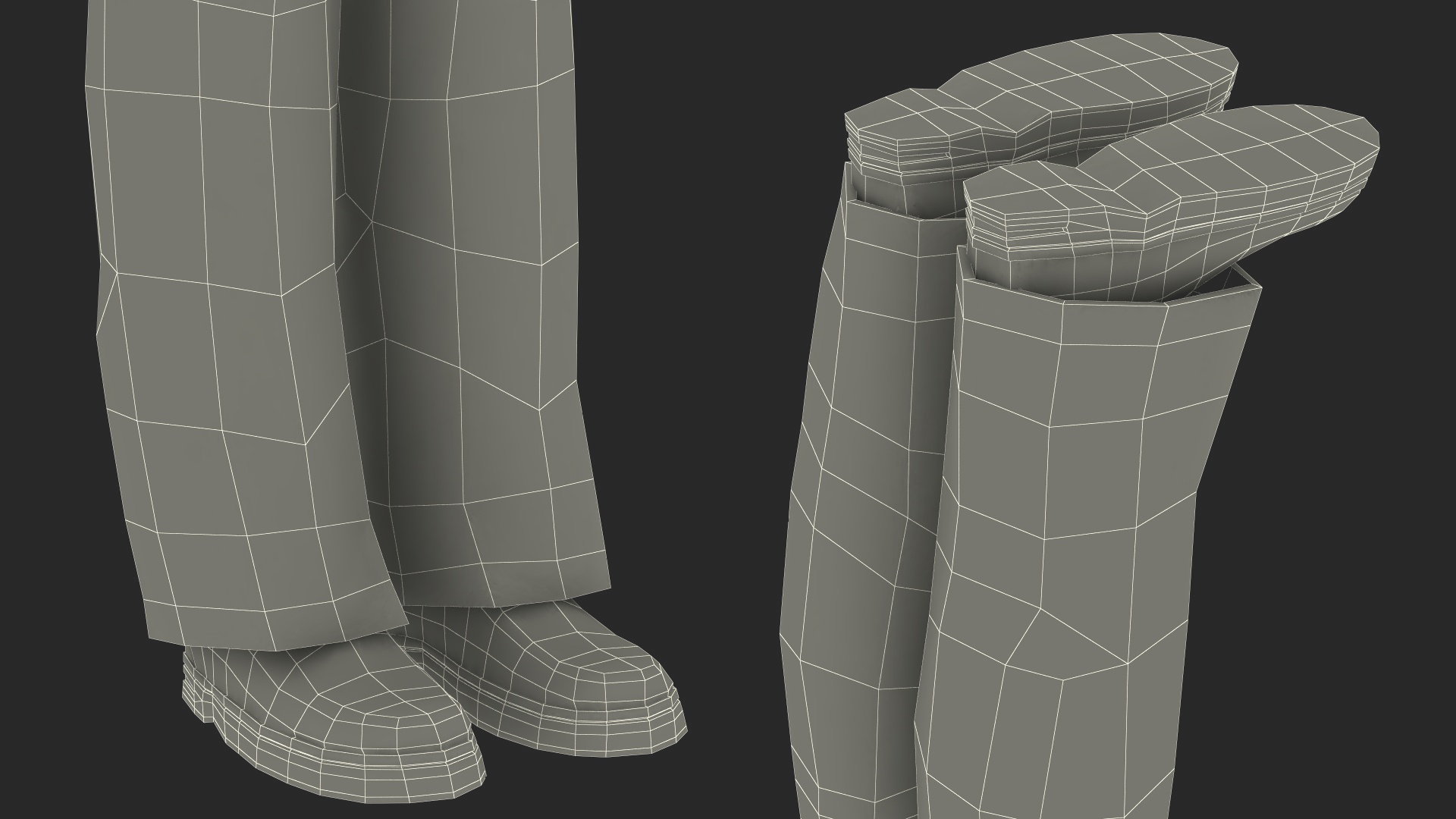 3D Chinese Elderly Man Home Style Rigged for Cinema 4D