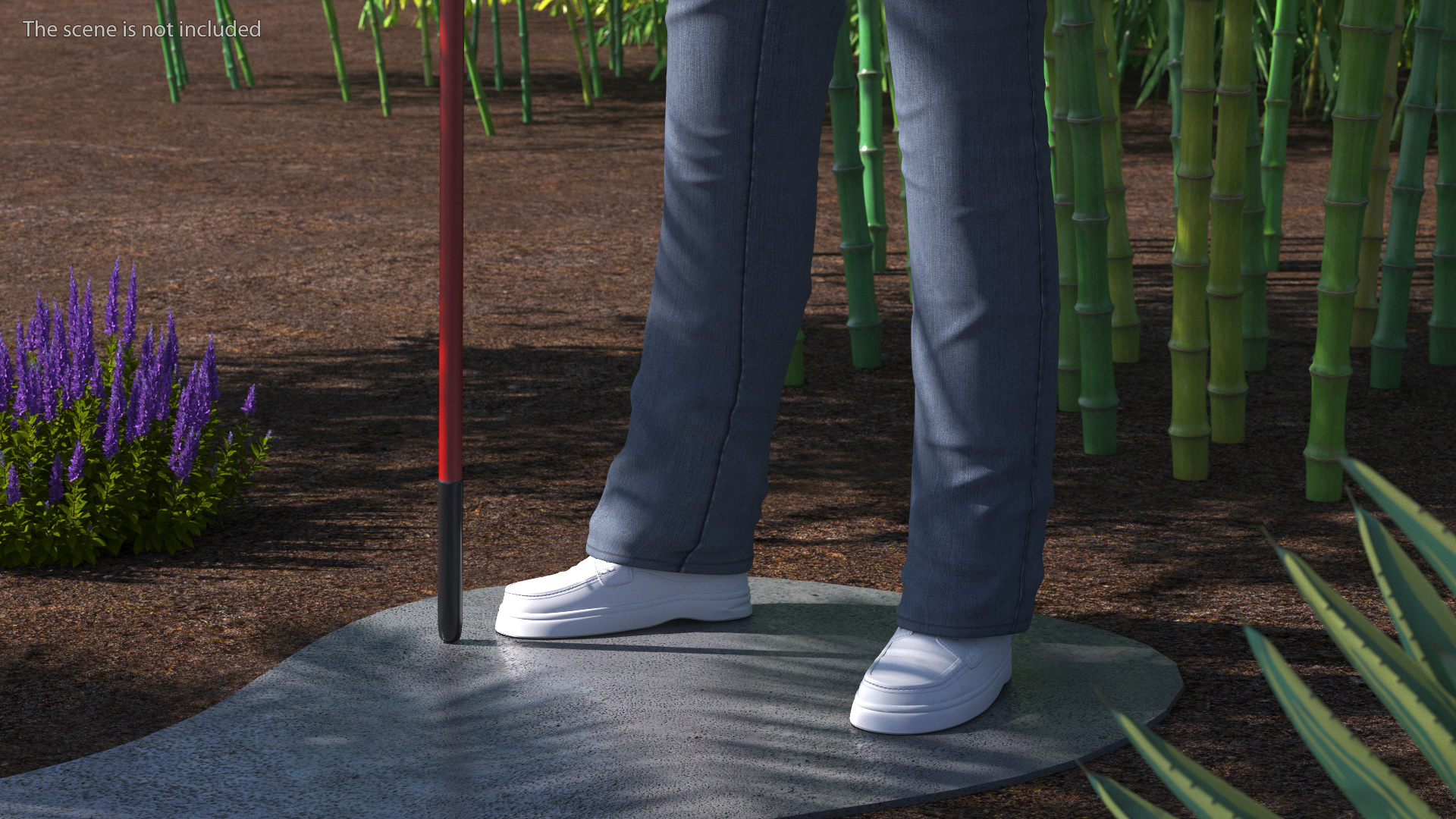 3D Chinese Elderly Man Home Style Rigged for Cinema 4D