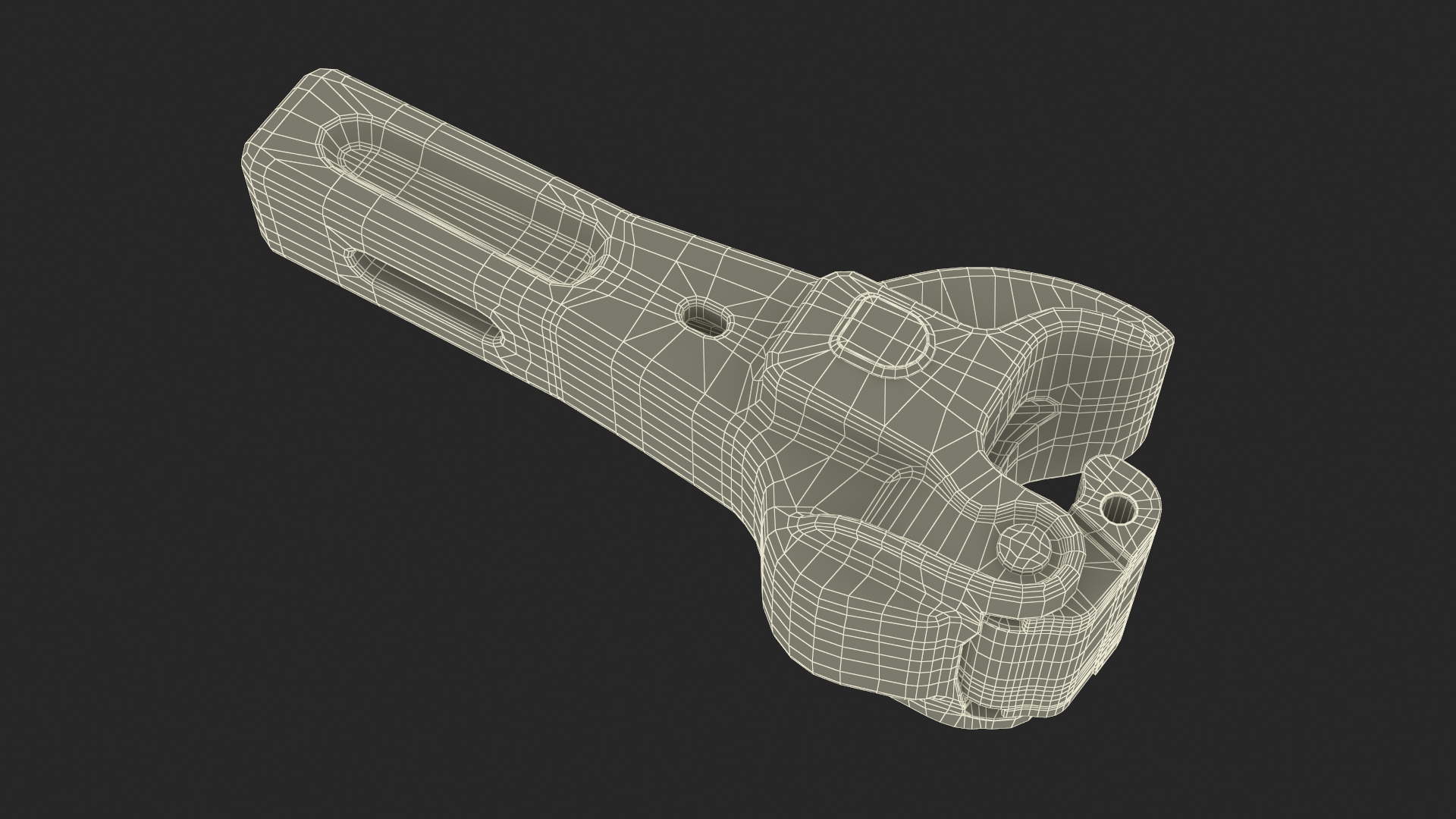 3D model Railroad Coupler AAR Used