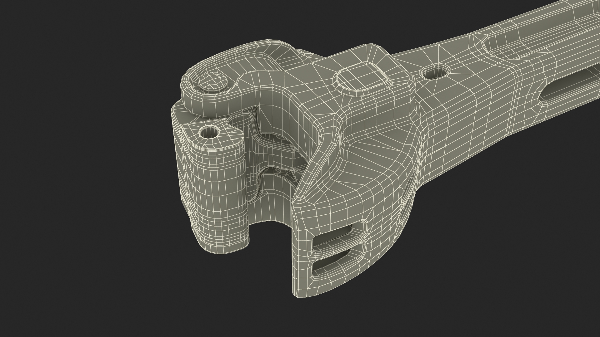 3D model Railroad Coupler AAR Used