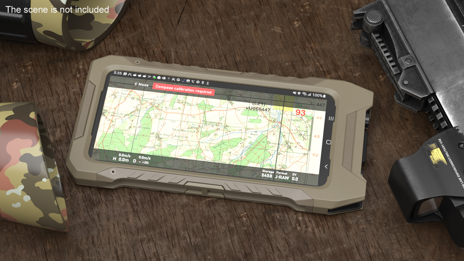 3D Samsung Galaxy S23 Tactical Edition Sand Color