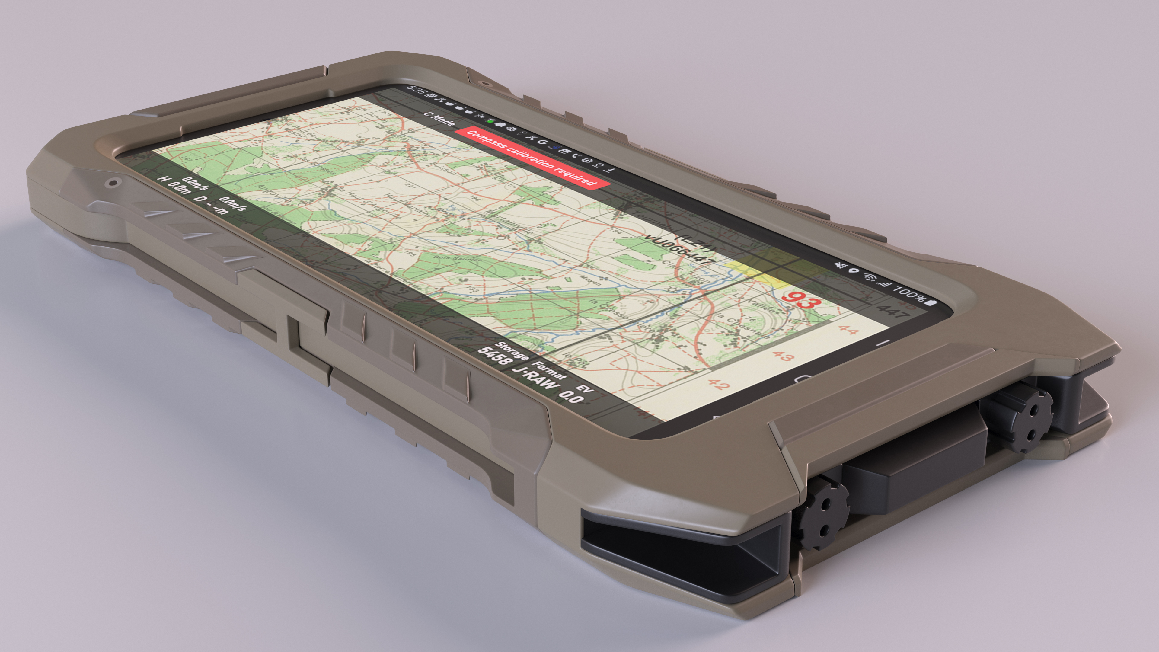 3D Samsung Galaxy S23 Tactical Edition Sand Color