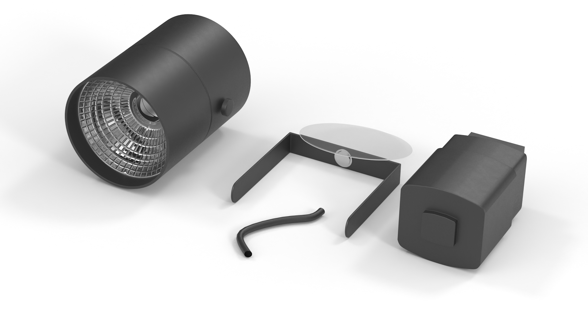 LED Track Light System Full 3D